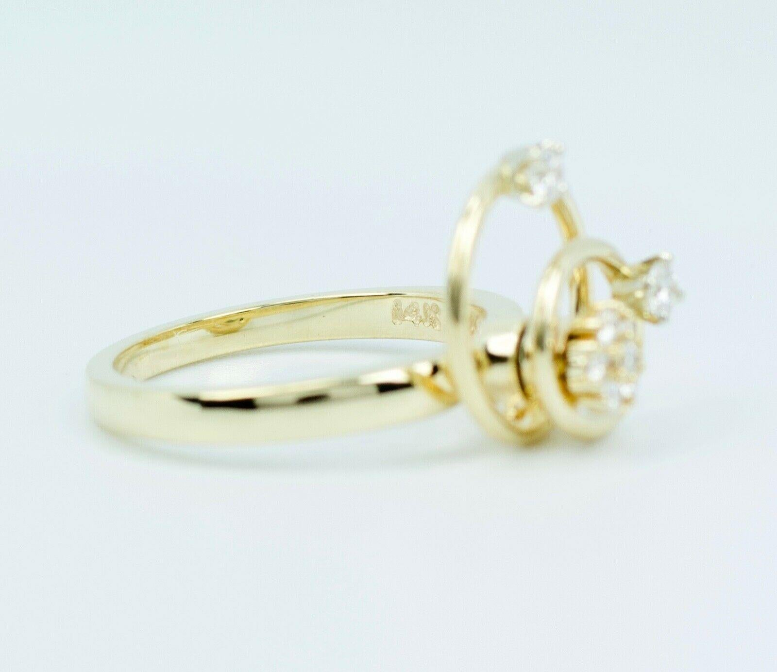 14k gold motion rings