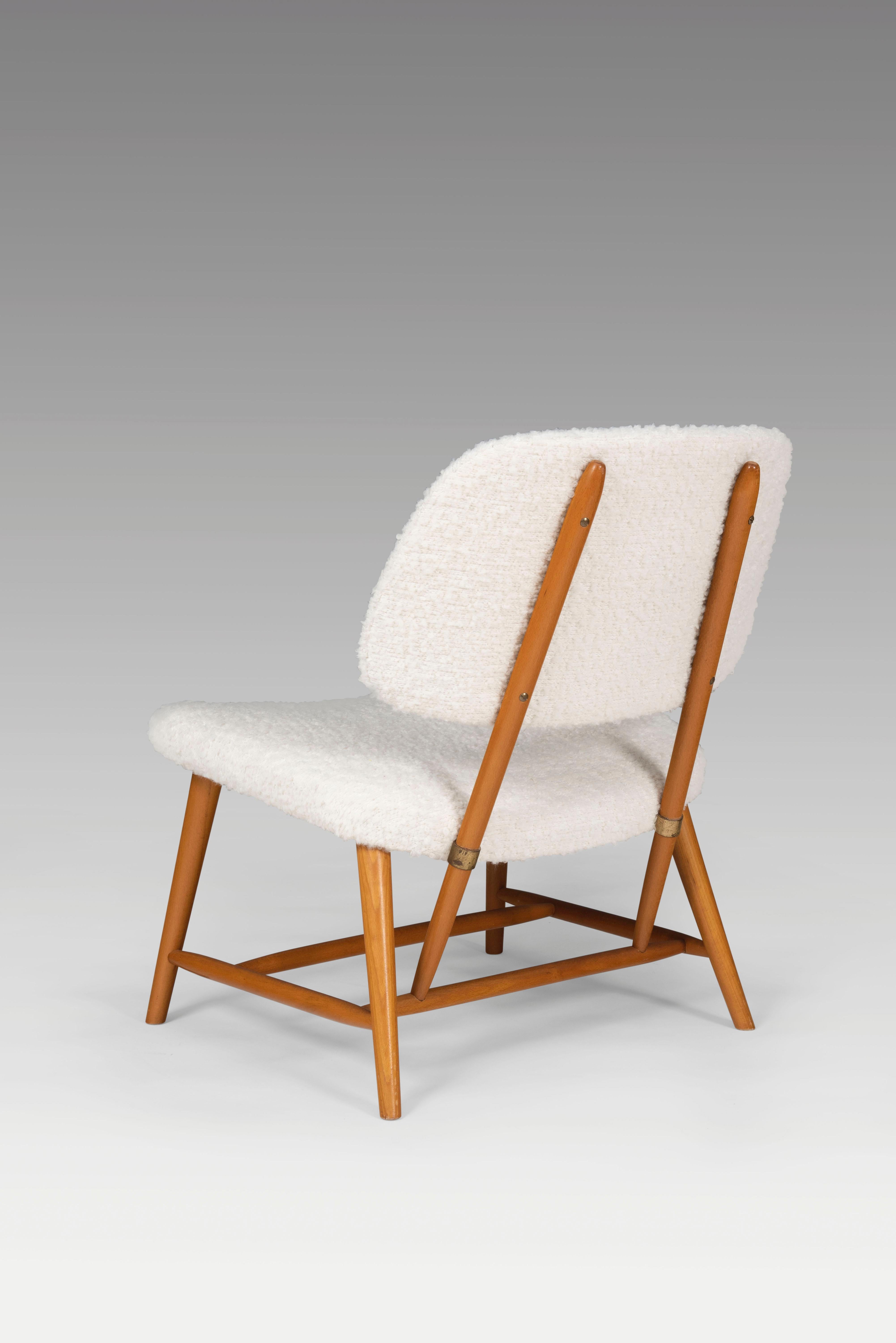 Easy Teve-Stuhl von Alf Svensson, 1950er Jahre (Skandinavische Moderne) im Angebot