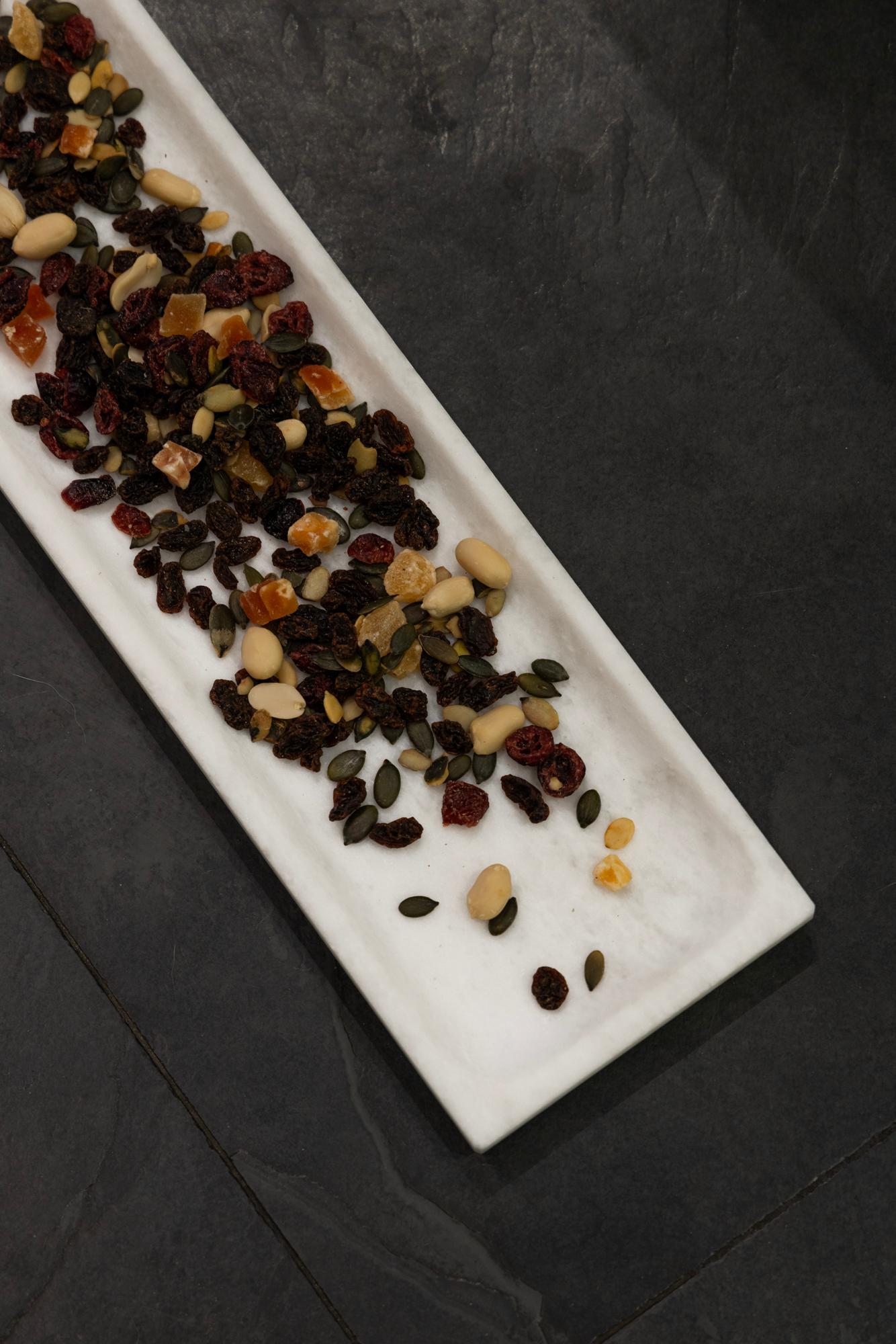 Plato grande de mármol italiano Tevere by Rytsola Collections Italiano en venta