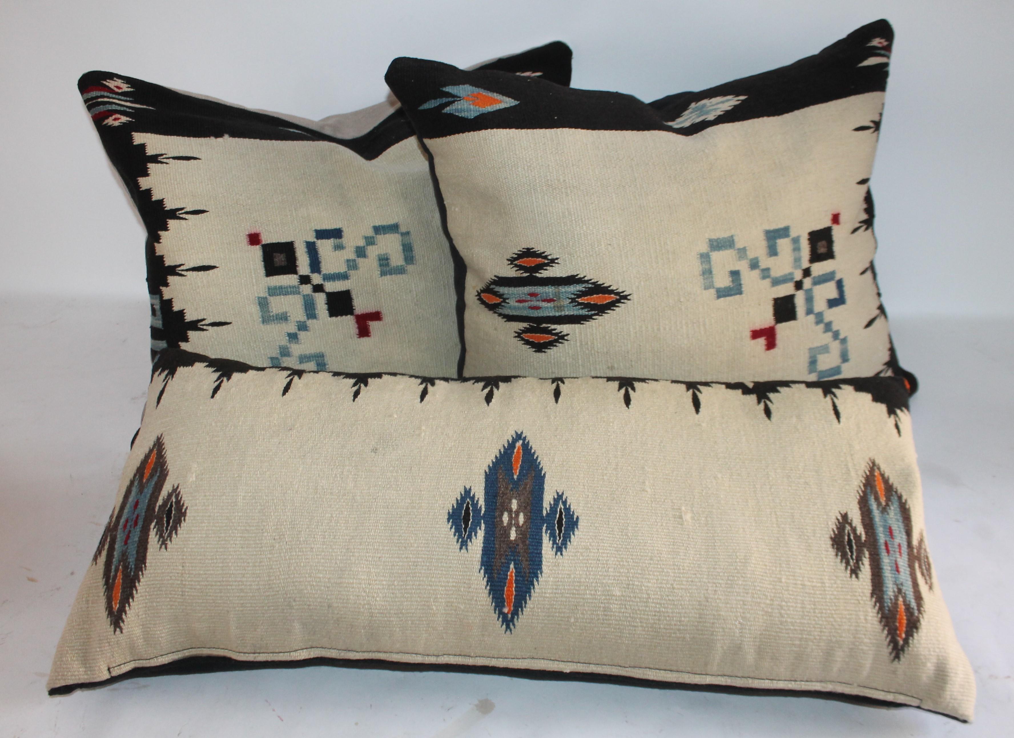 Adirondack Tex Coco Mexican / American Indian Weaving Pillows, Individually For Sale