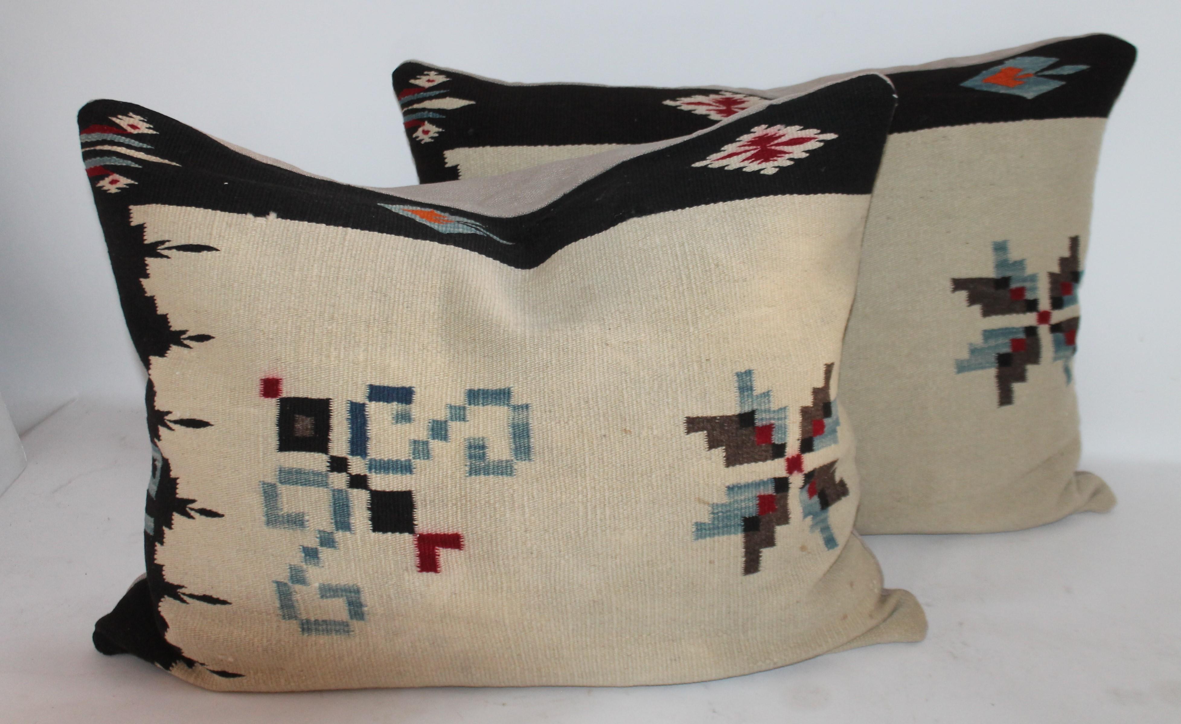 Hand-Crafted Tex Coco Mexican / American Indian Weaving Pillows, Individually For Sale