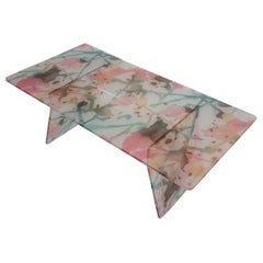 Tex Coffee Table Made in Acrylic Red Design Roberto Giacomucci in 2023