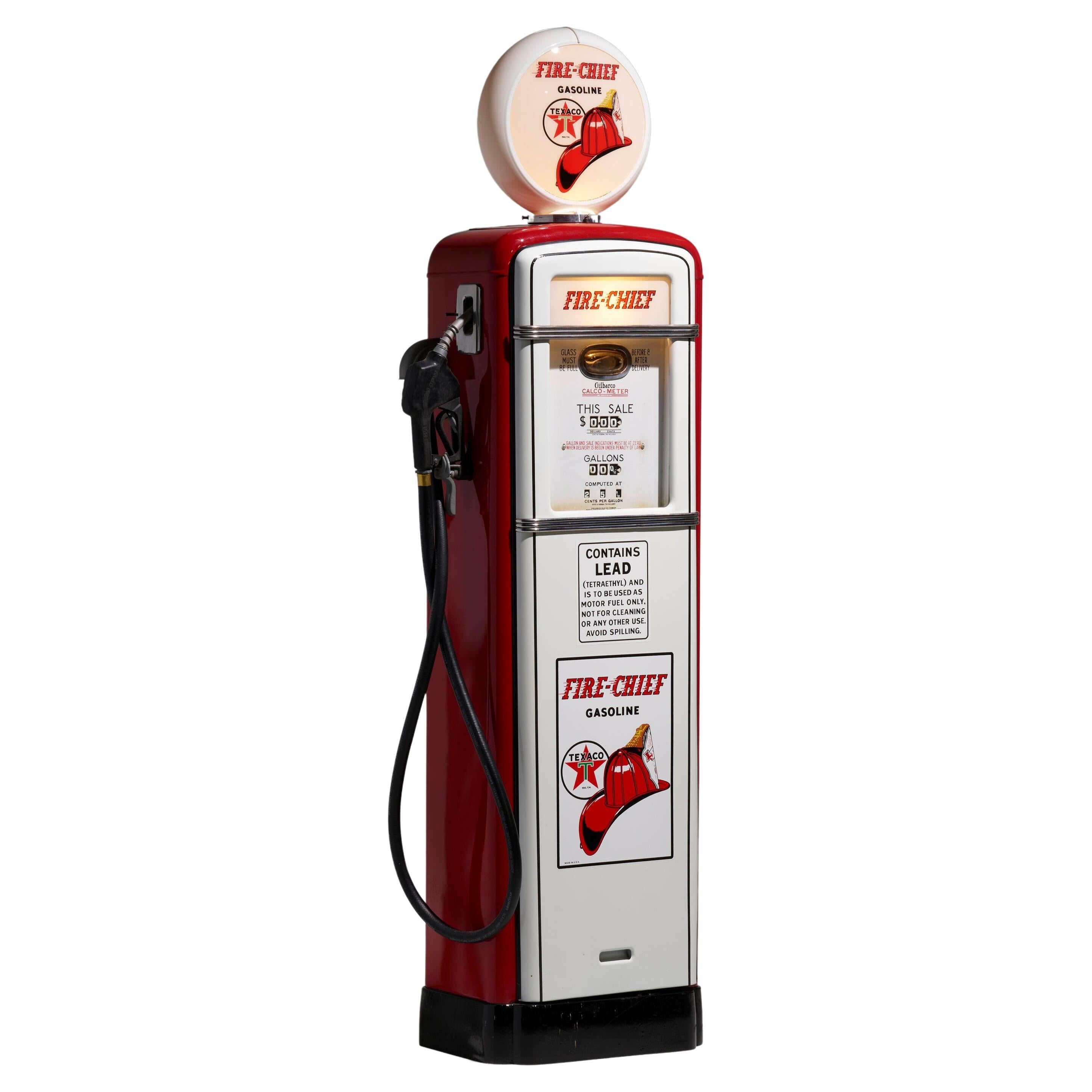 Texaco Gas Gilbarco gas pump, model 96 For Sale
