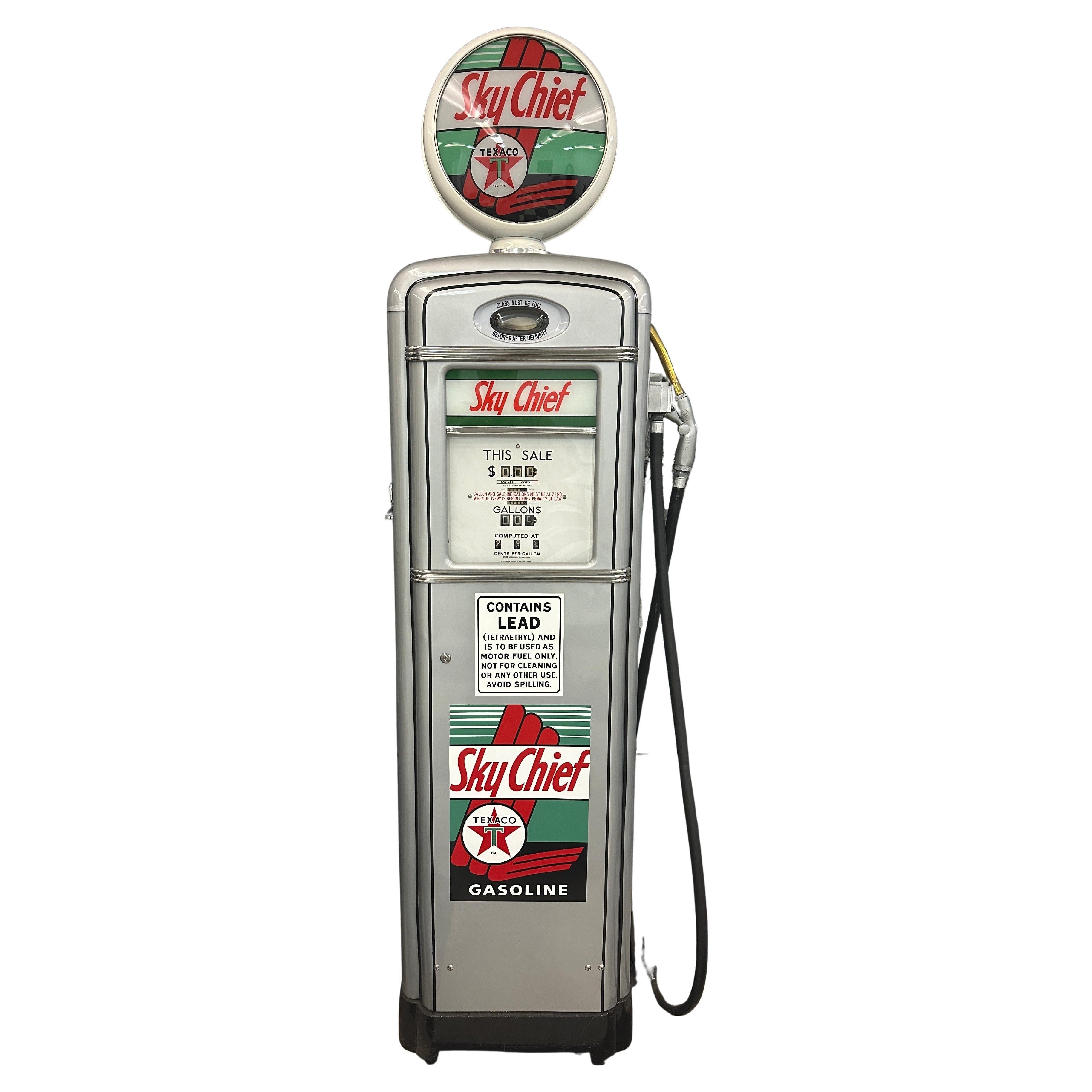 Pompe à gaz Texaco Sky Chief Gas Gilbarco, modèle 96