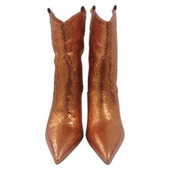 Texan orange boots