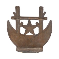 Texas Centennial Iron Boot Scraper
