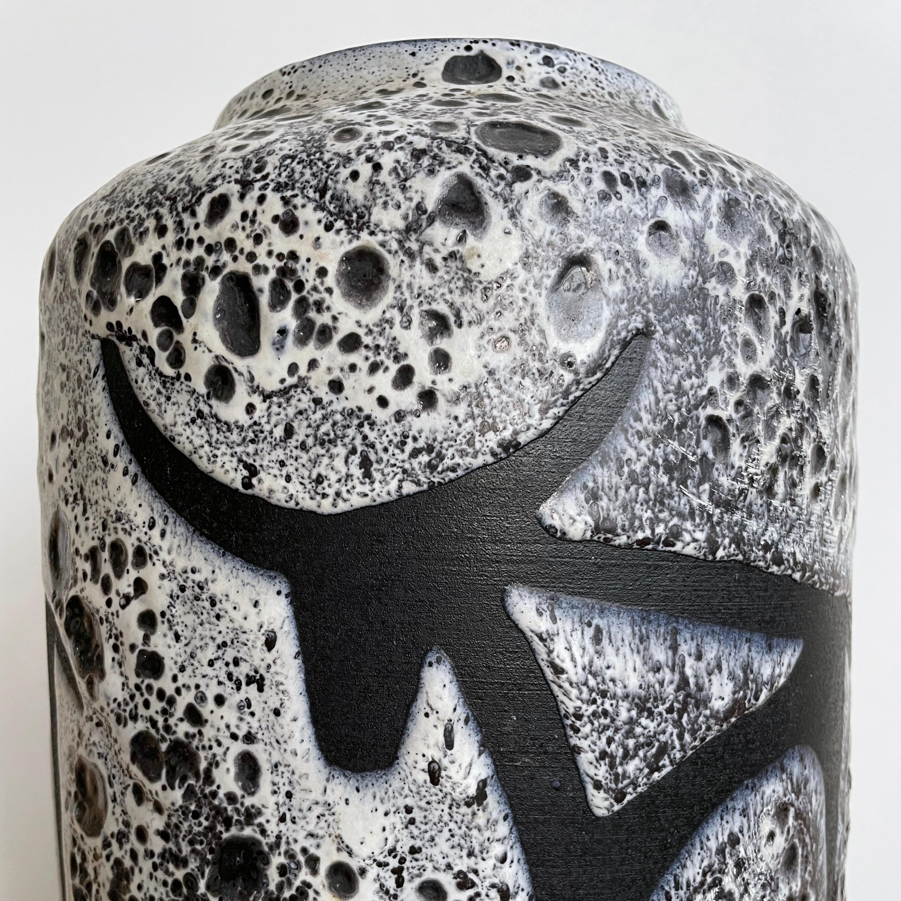 Vase Longhorn de Scheurich Keramik, Allemagne de l'Ouest, vers 1970 en vente 3