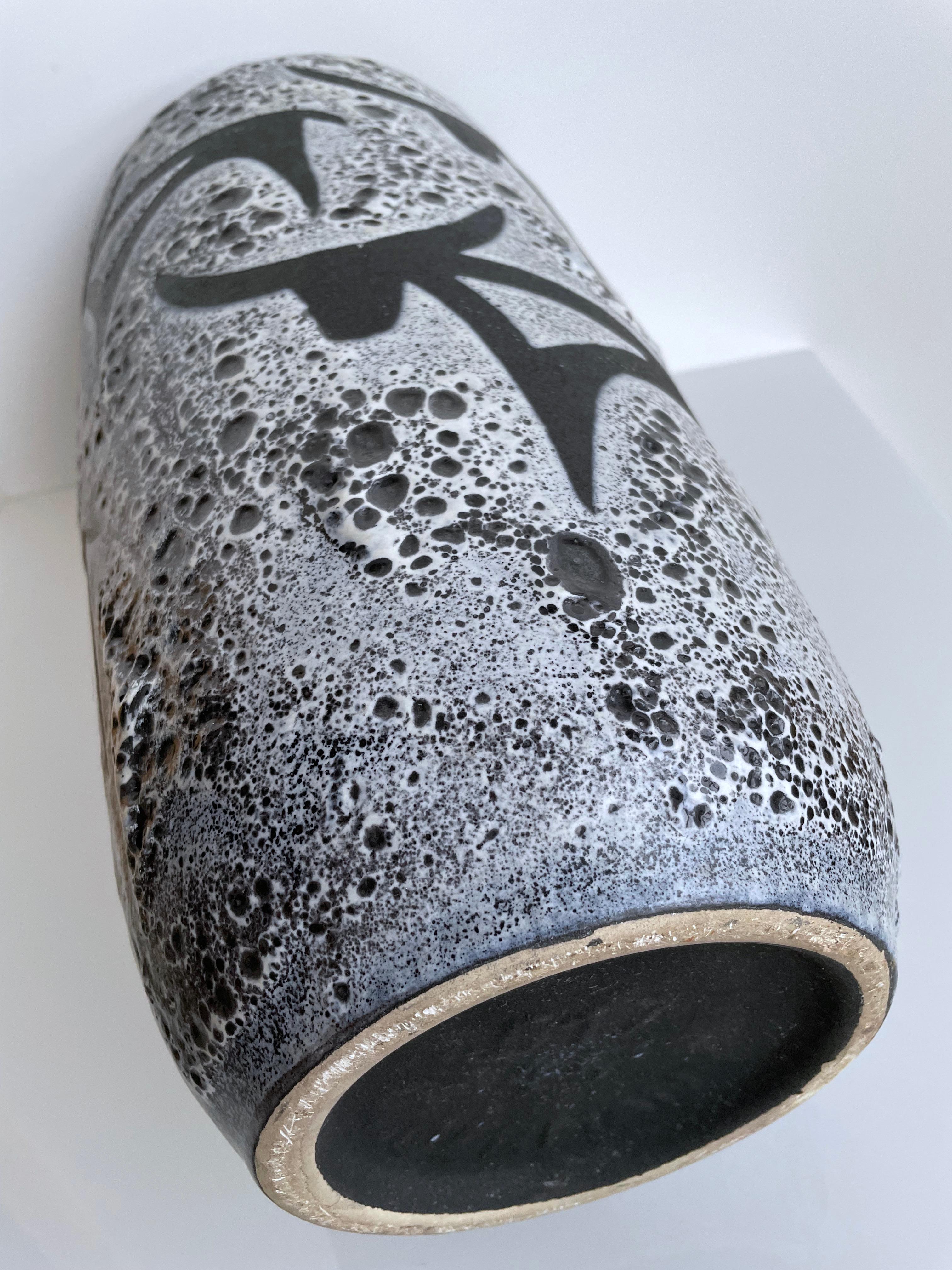 Fin du 20e siècle Vase Longhorn de Scheurich Keramik, Allemagne de l'Ouest, vers 1970 en vente