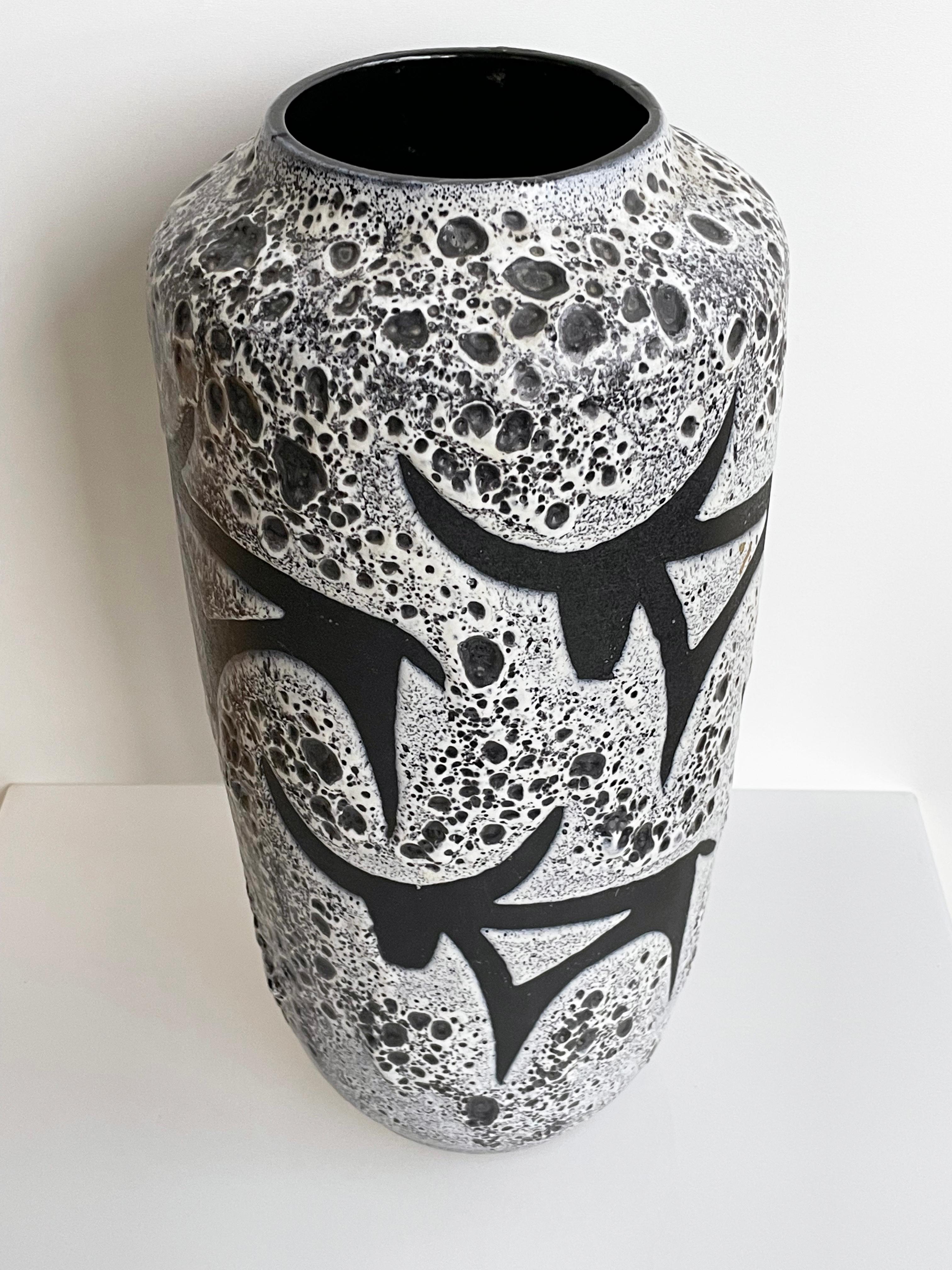 Vase Longhorn de Scheurich Keramik, Allemagne de l'Ouest, vers 1970 en vente 1