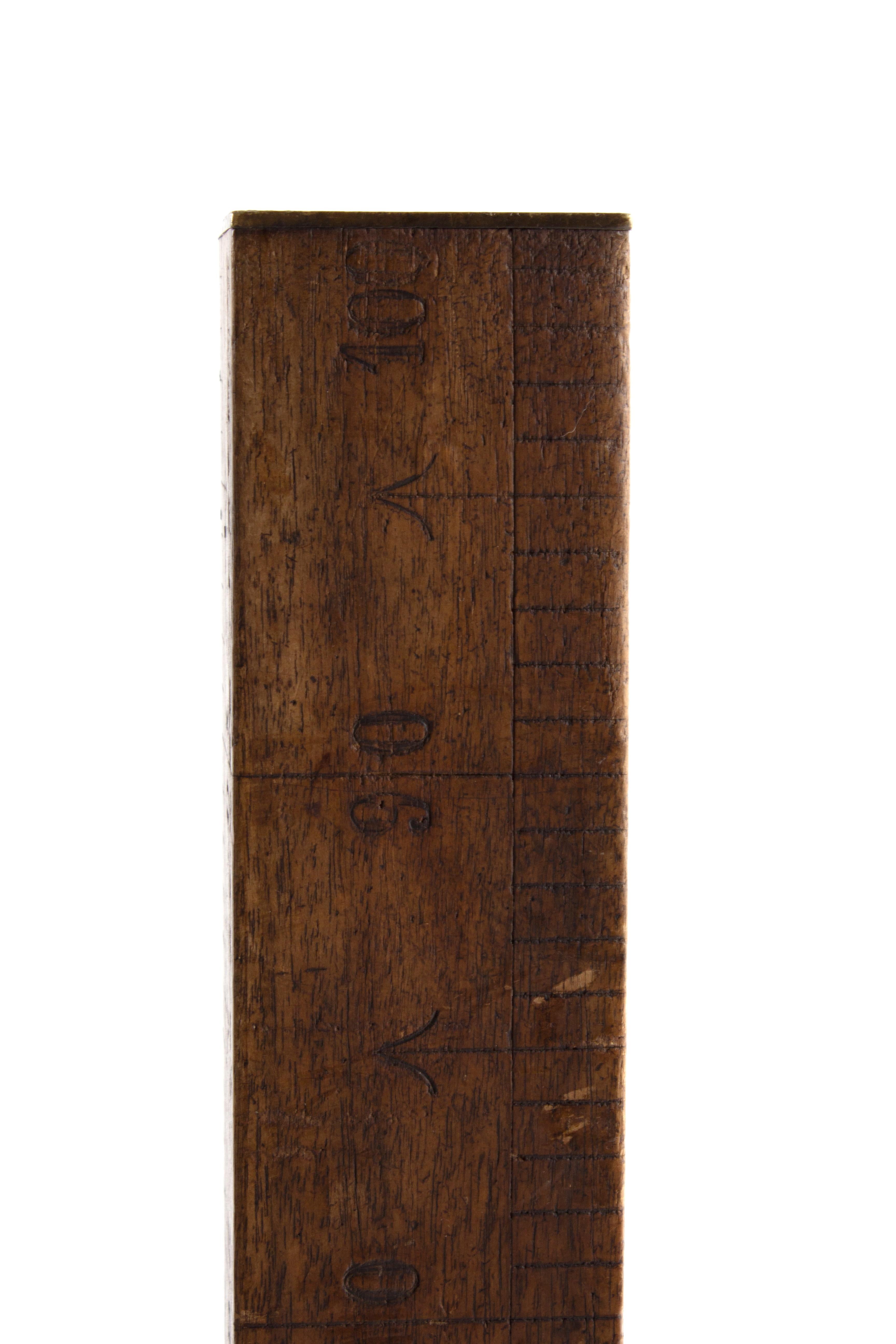 Industrial Textile Measuring Wood Planks
