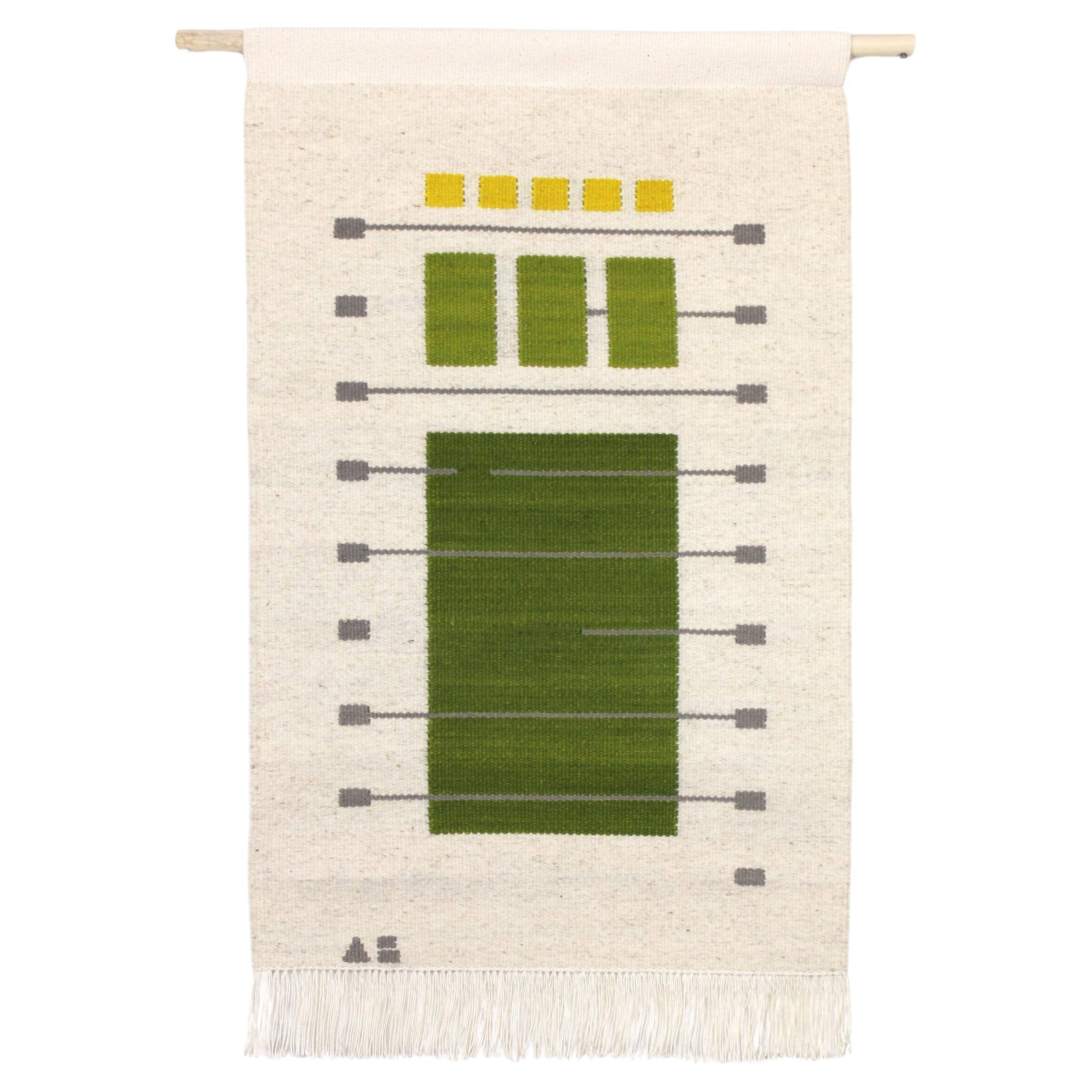 Textilposter, Contemporary Handwoven Tapestry von Andrew Boos im Angebot