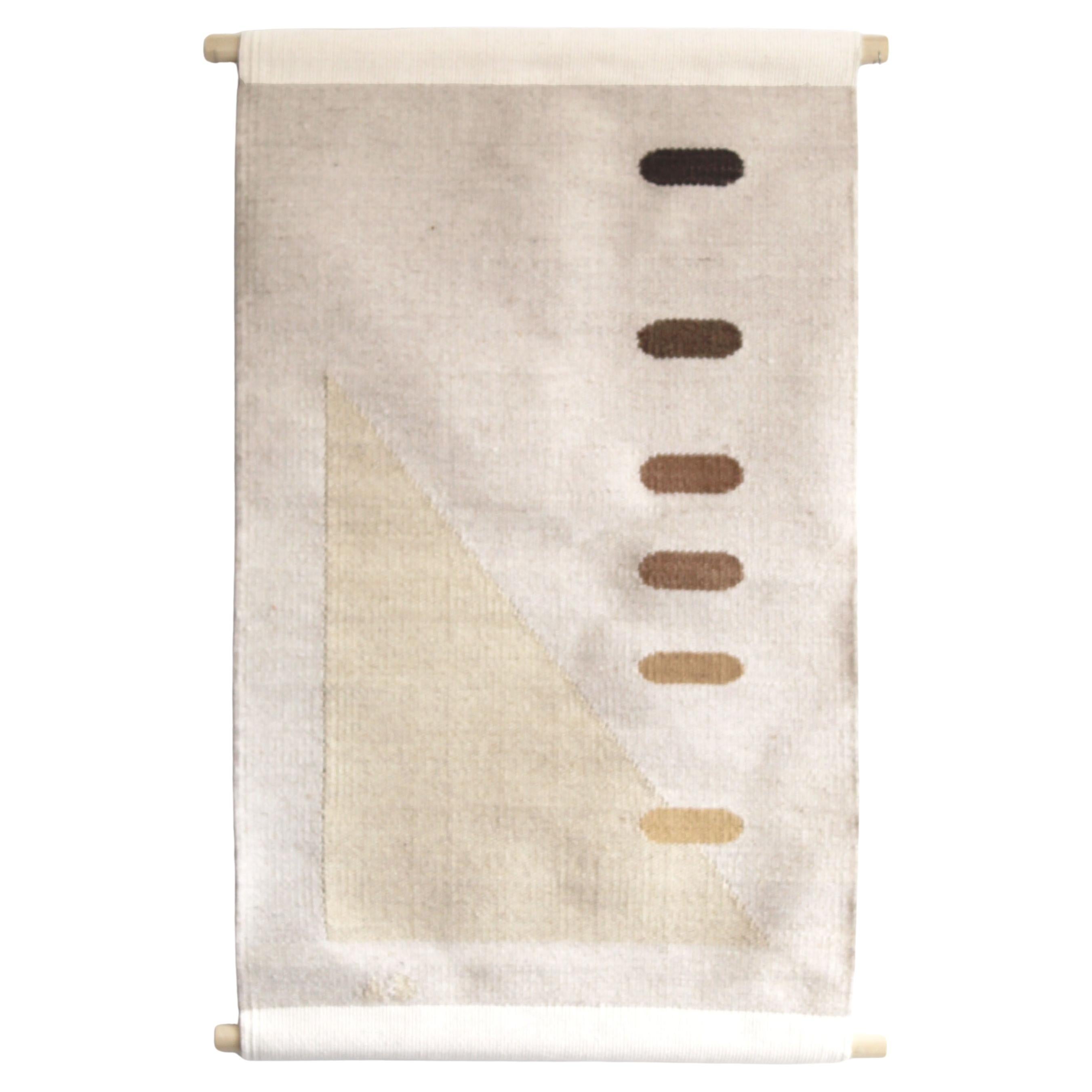 Textile Poster, Contemporary Handwoven Tapestry by Andrew Boos