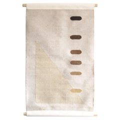 Textile Poster, Contemporary Handwoven Tapestry by Andrew Boos