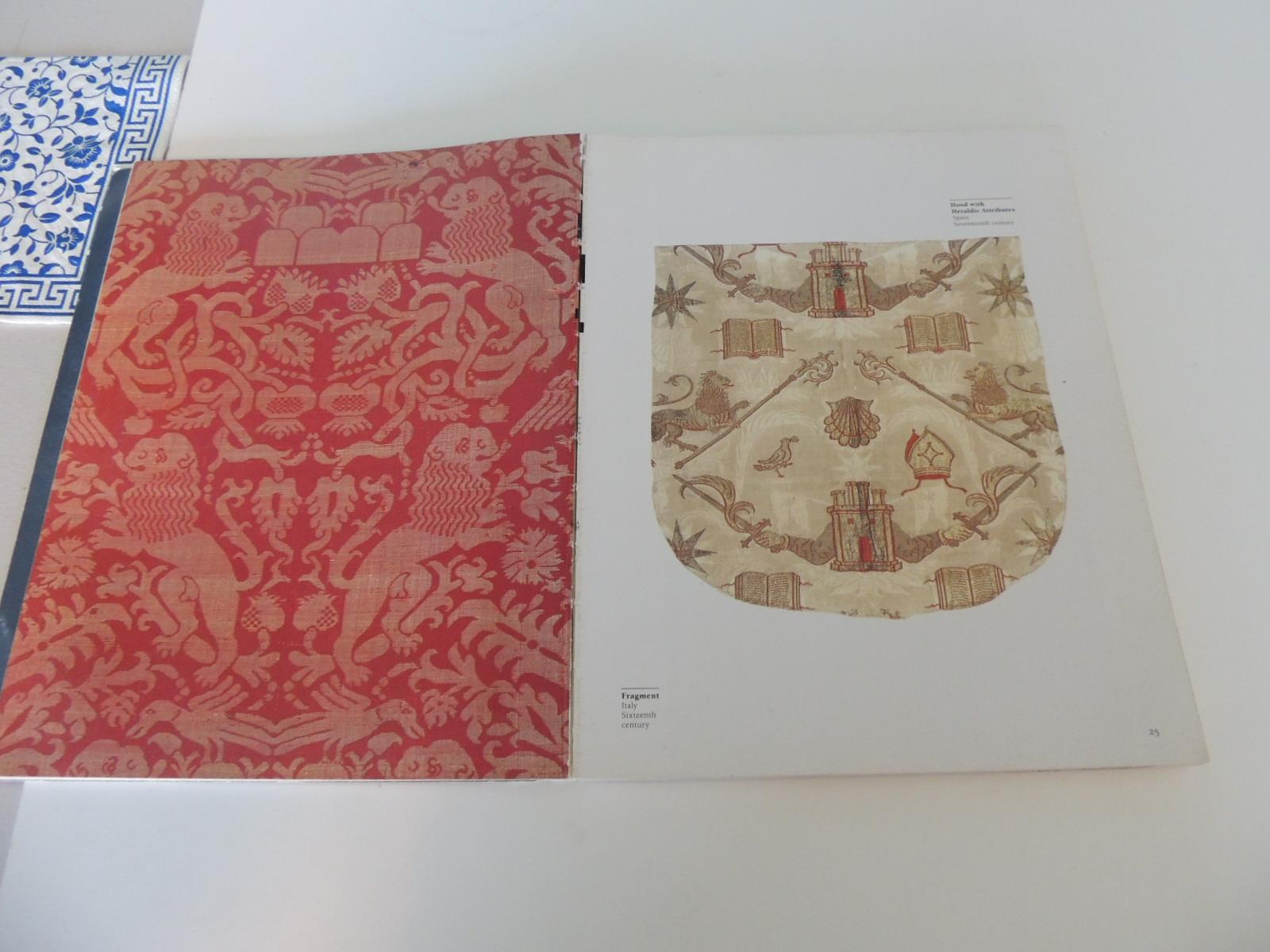 Textiles by The Art Institute of Chicago vintage soft cover book
Works of lace, woven silk, velvet and other fine fabrics are among the masterpieces showcased in this book, an overview of textile art spanning 15 centuries. The author takes the