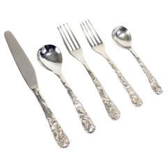 Textured 5-Piece Stainless Steel Flatware Set by Michael Aram