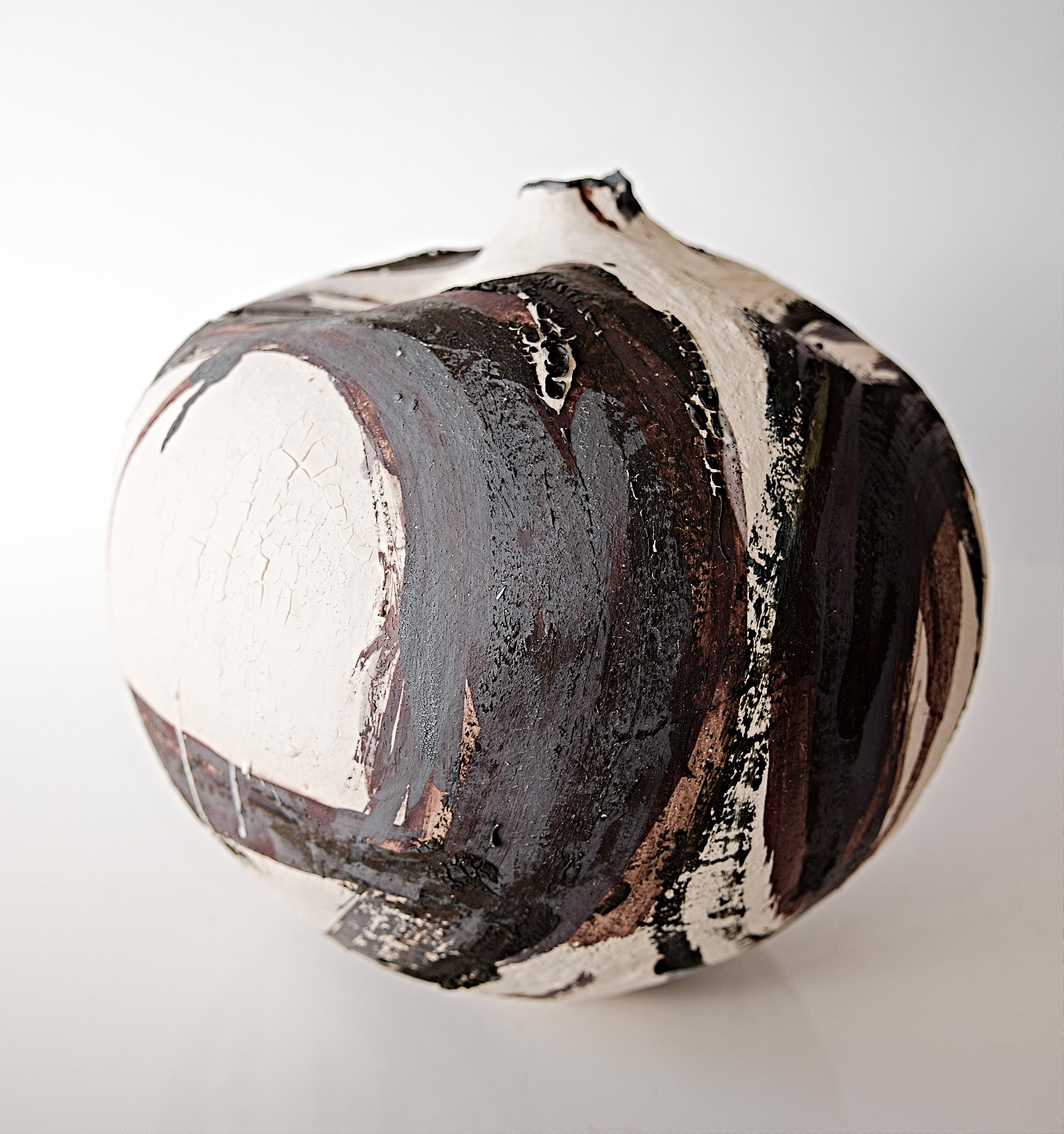 Vaso d'arte testurizzato-5 in vendita 2