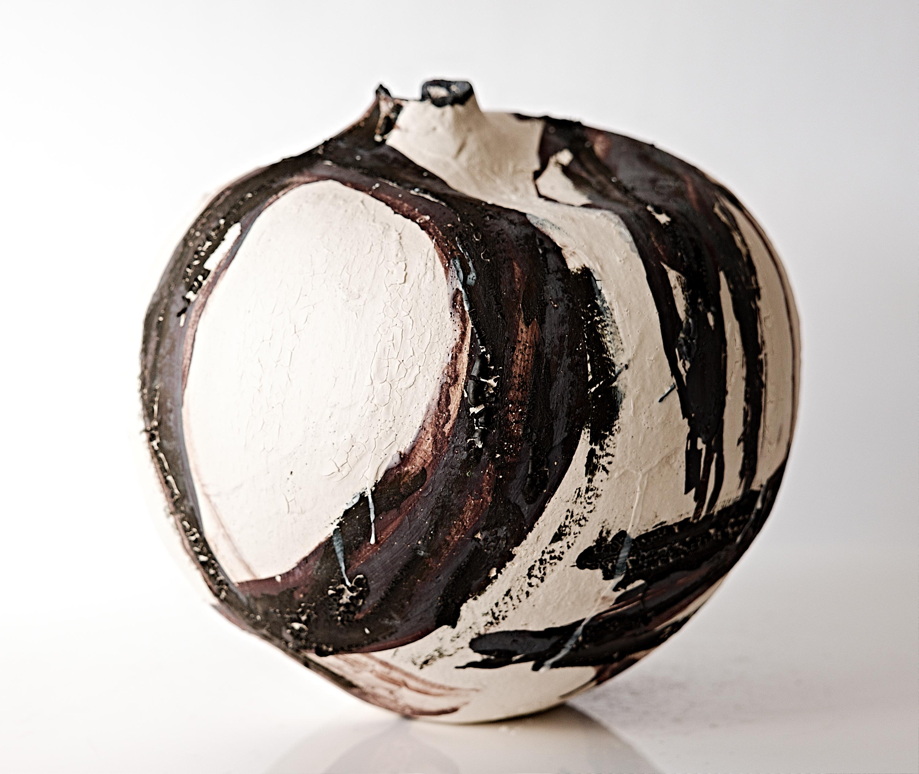 Organico moderno Vaso d'arte testurizzato-5 in vendita