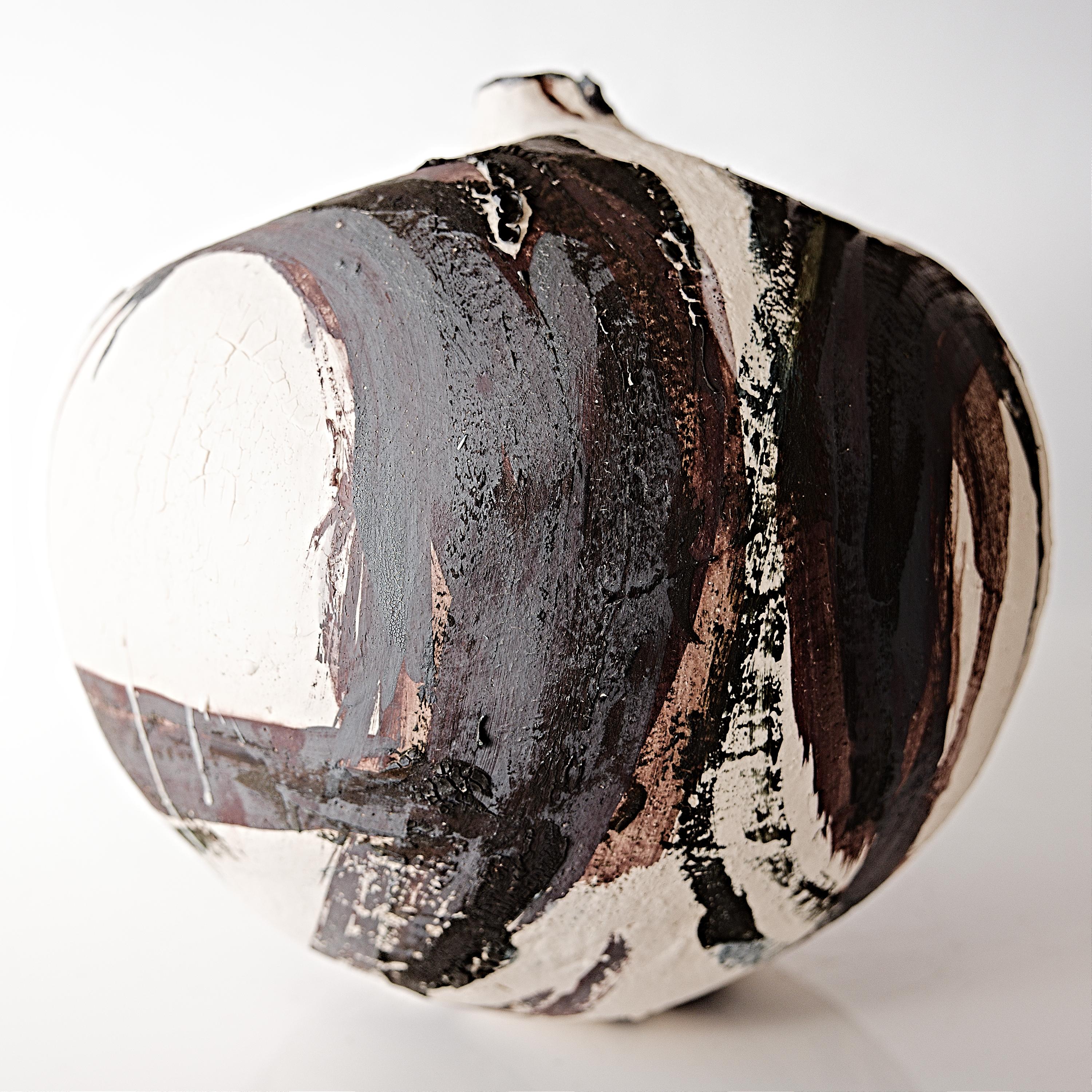 XXI secolo e contemporaneo Vaso d'arte testurizzato-5 in vendita