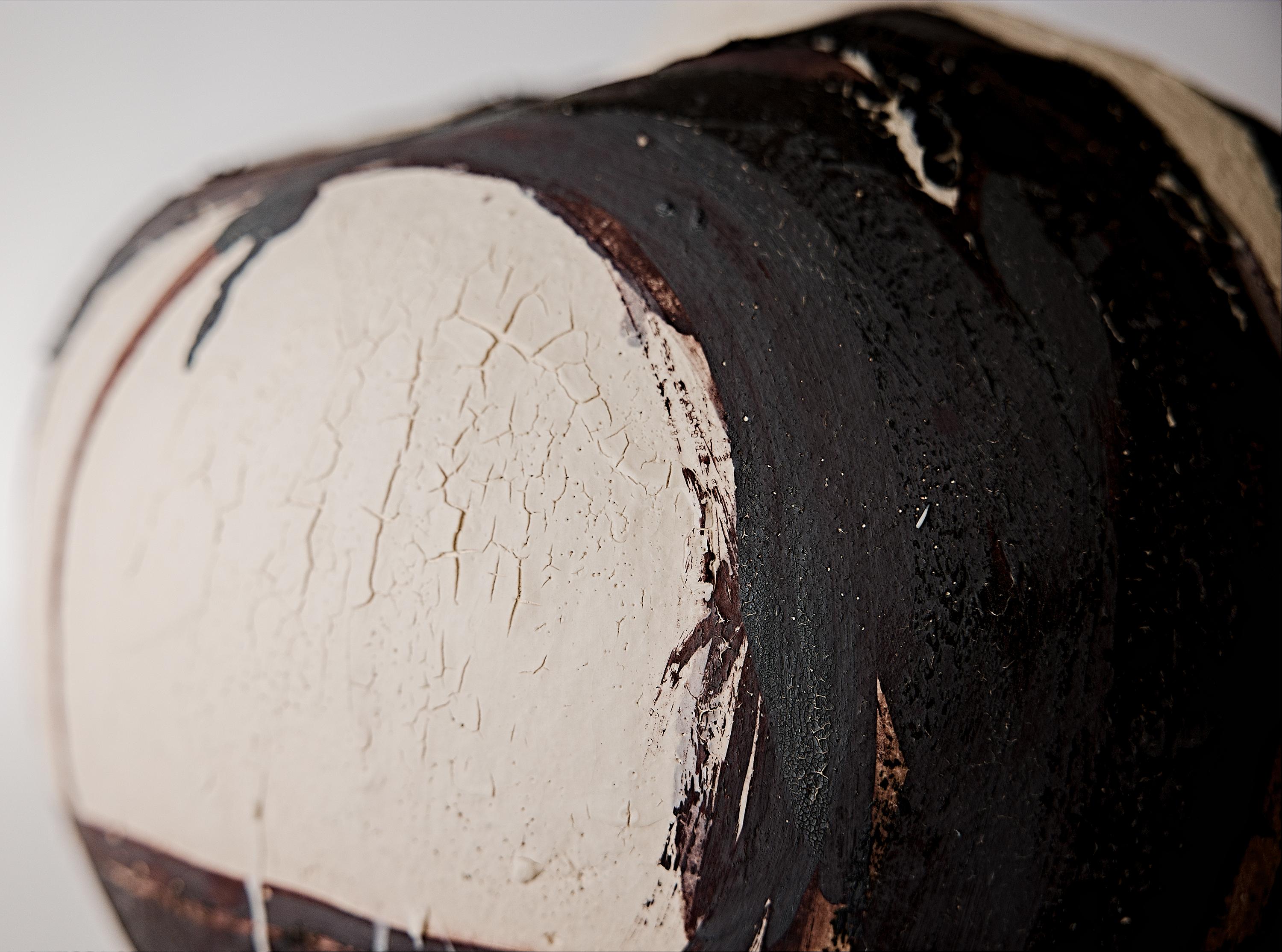 Grès porcellanato Vaso d'arte testurizzato-5 in vendita