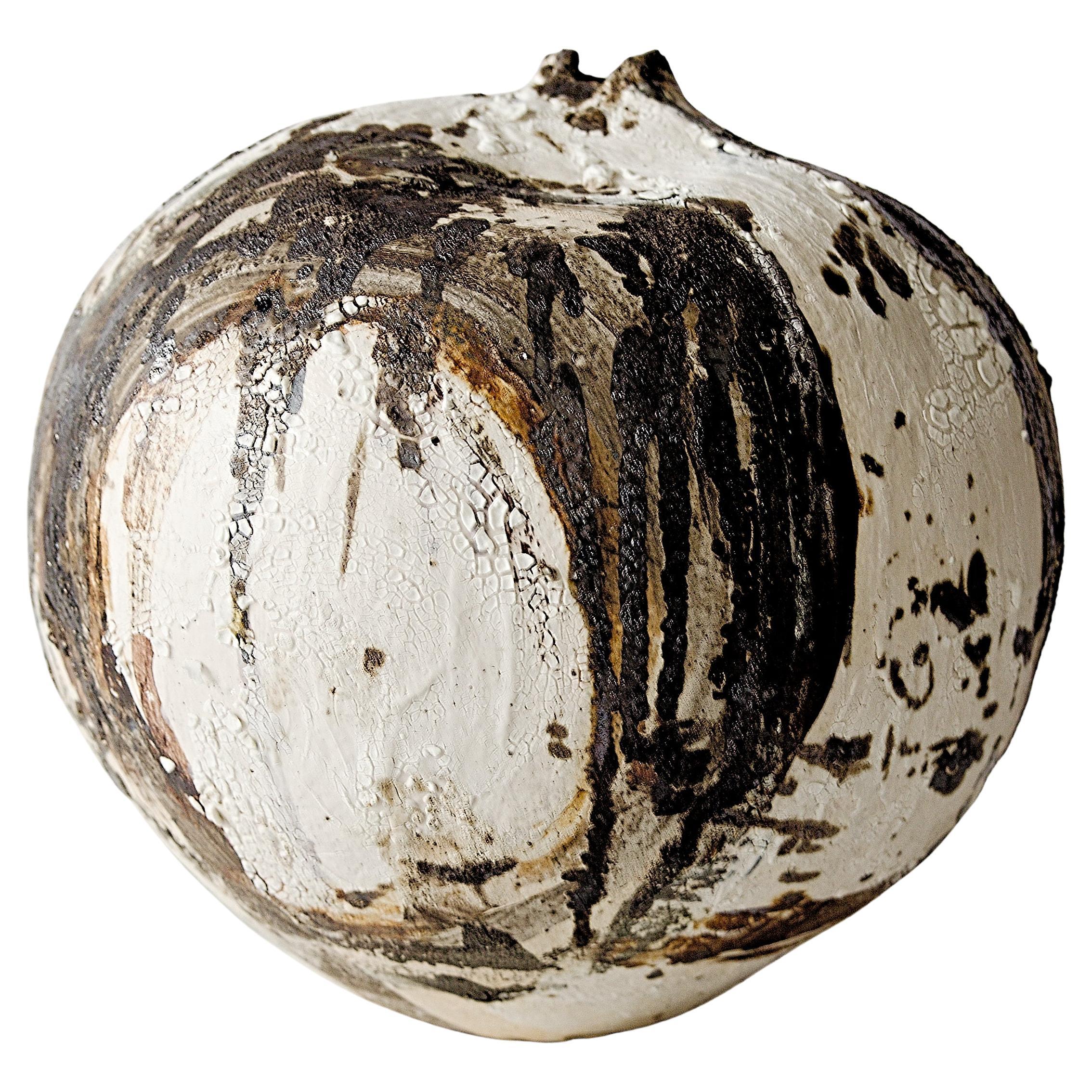 Vaso d
arte testurizzato-5 in vendita