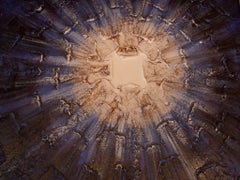 Textured Blue Painting Signed