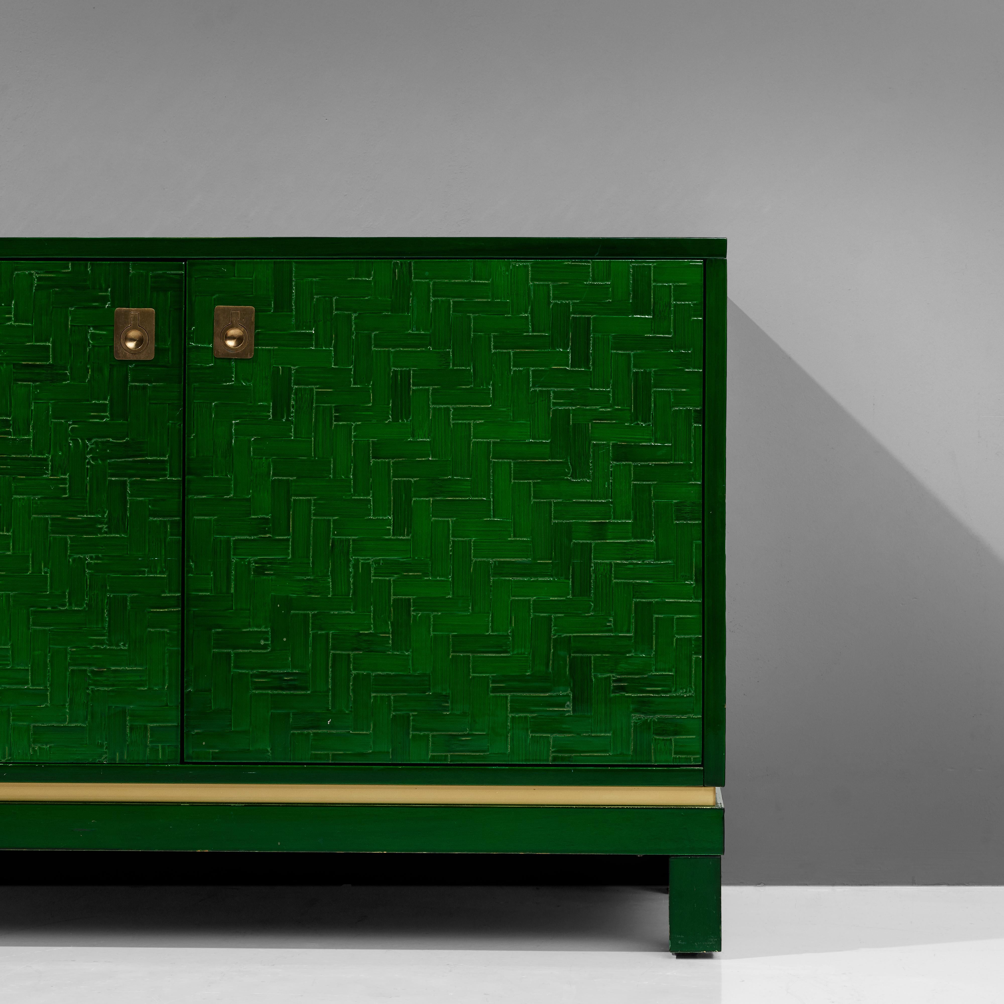 Textured Cabinet with Lacquered Surface 4