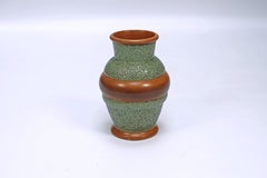 Textured ceramic vase by Jean Besnard
