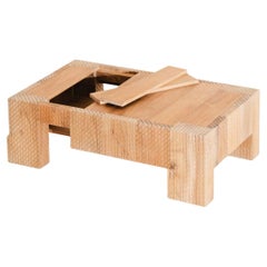 Table basse texturée par Kunaal Kyhaan