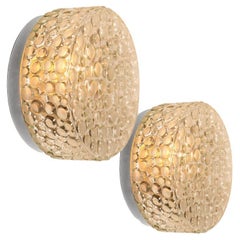 Monture encastrée à pois texturés par Hillebrand, Allemagne, années 1960
