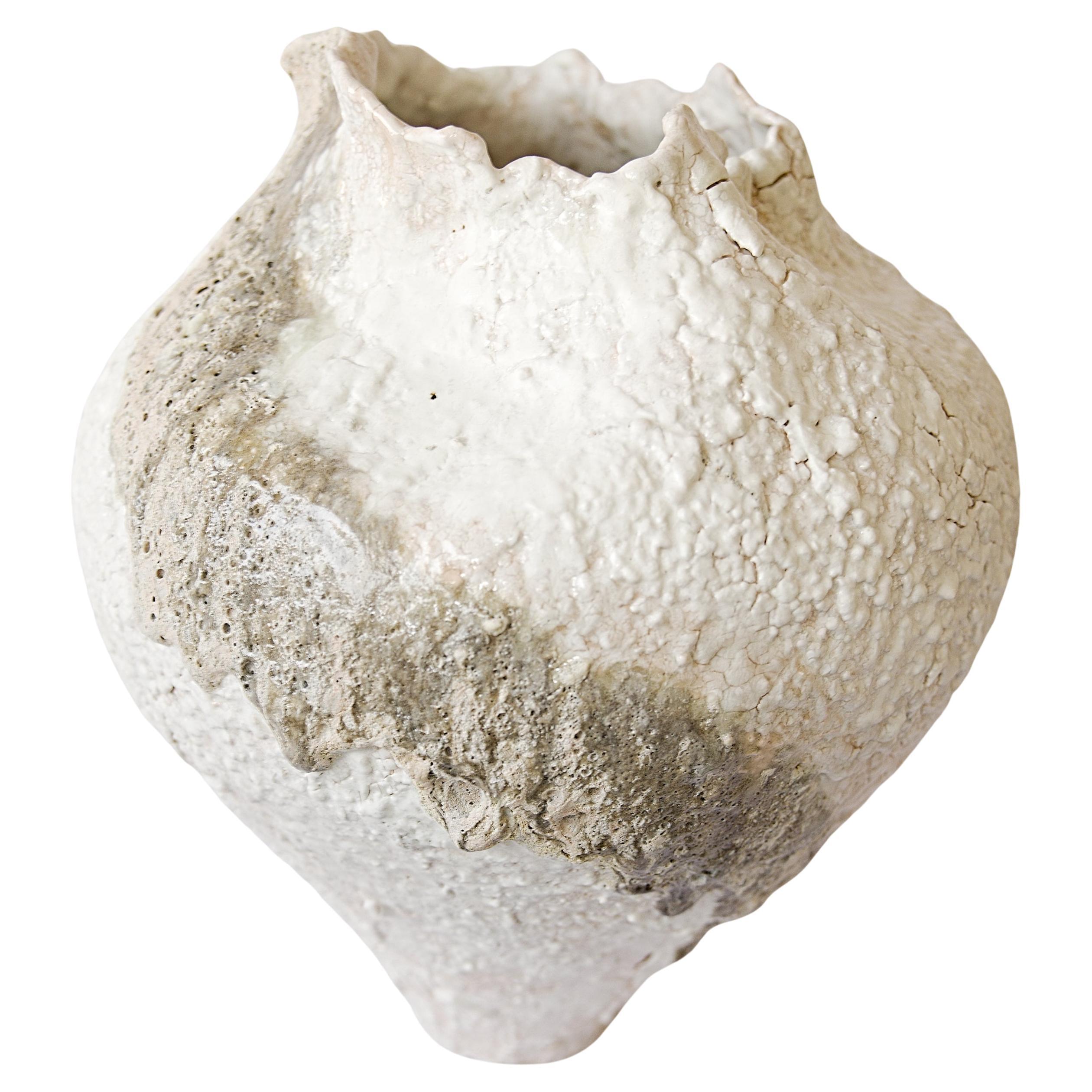 Vaso a forma libera Hand Made della serie Textured Drift in vendita