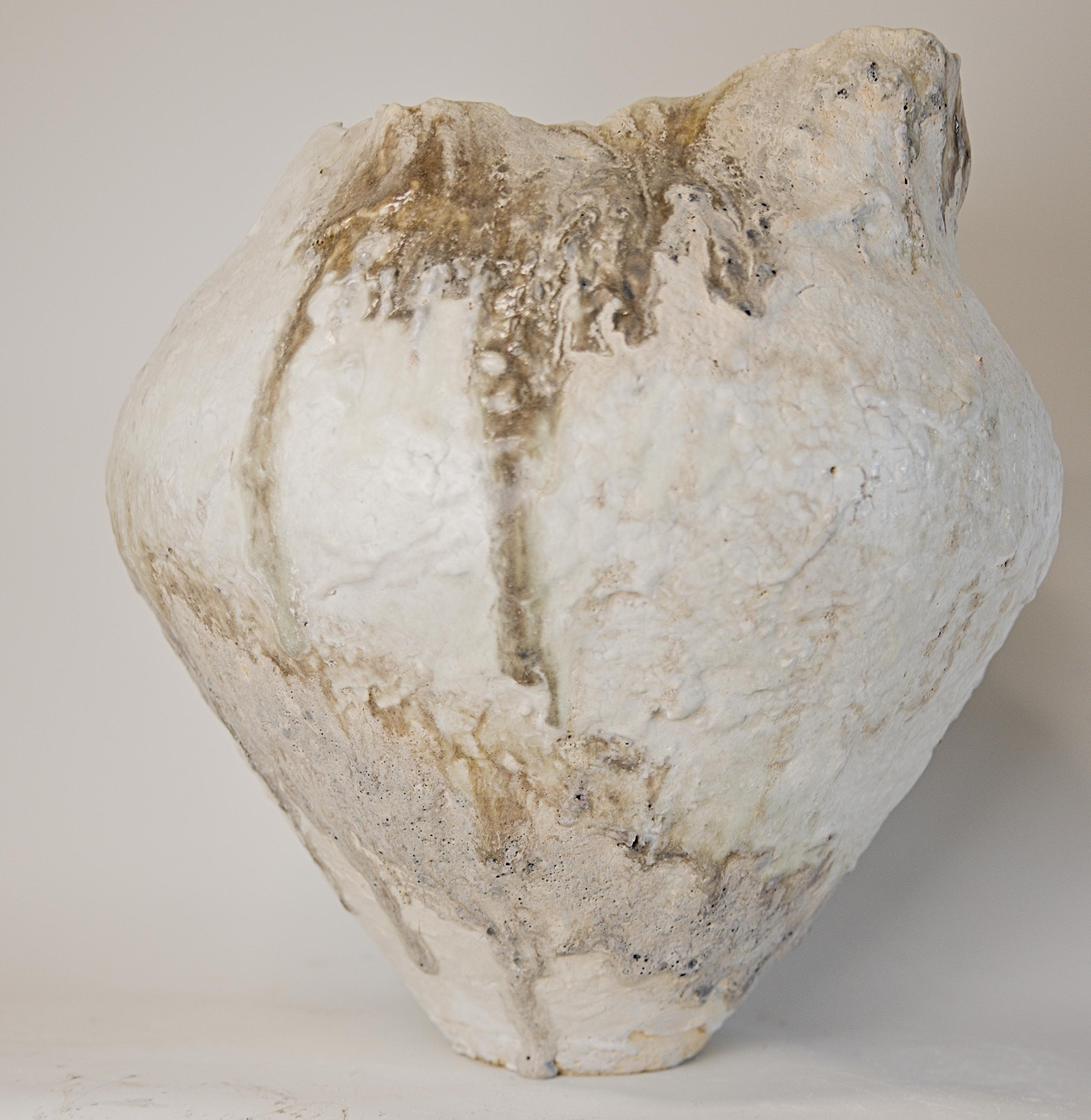 Florero II de forma libre hecho a mano de la serie Textured Drift Estadounidense en venta