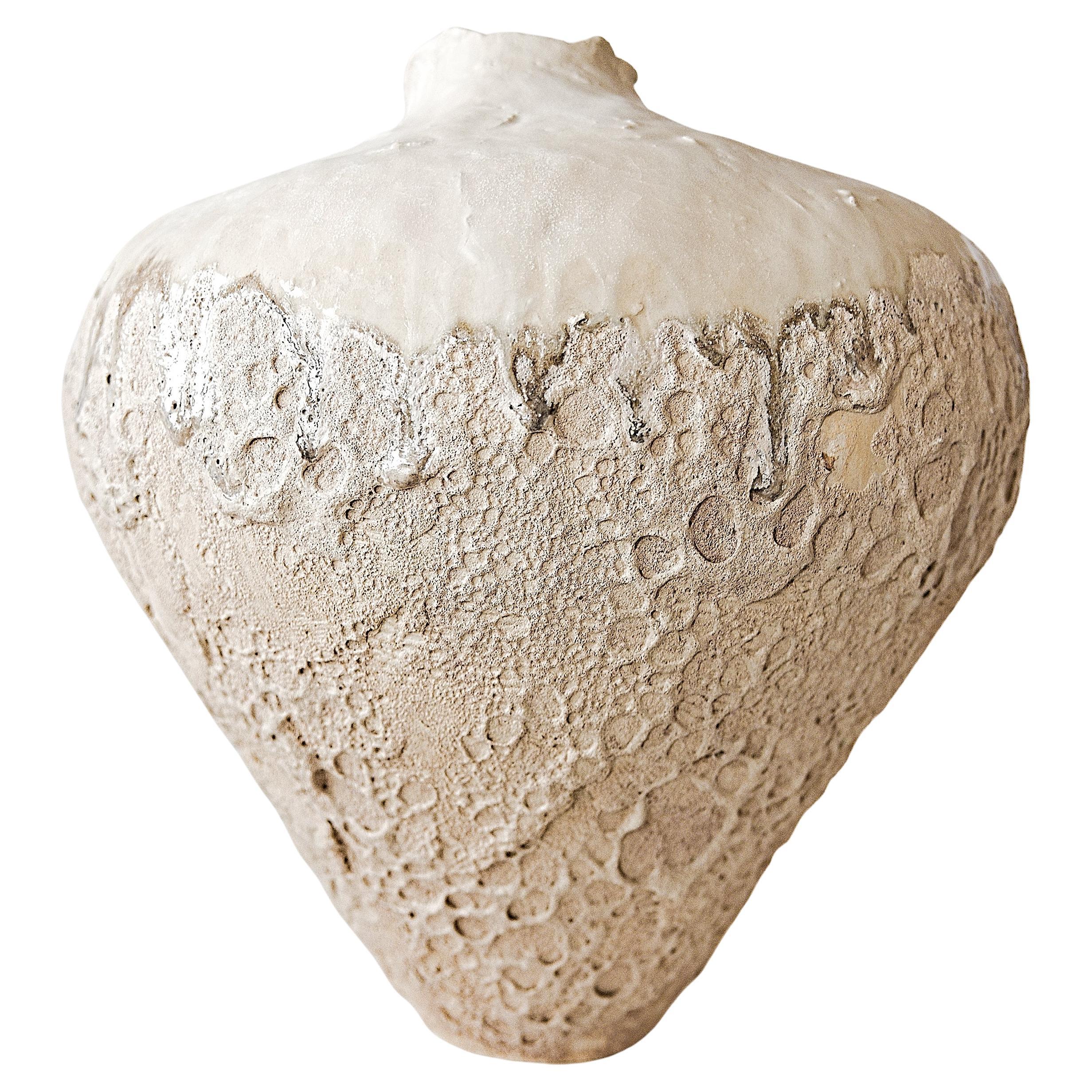 Textured Flow Series Free Form Hand Made Vase