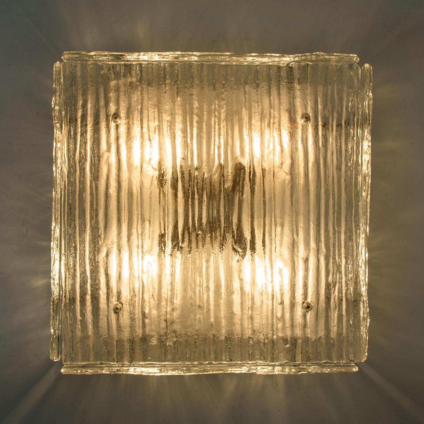 Monture carrée encastrée Kalmar, Autriche 1960 Bon état - En vente à Rijssen, NL