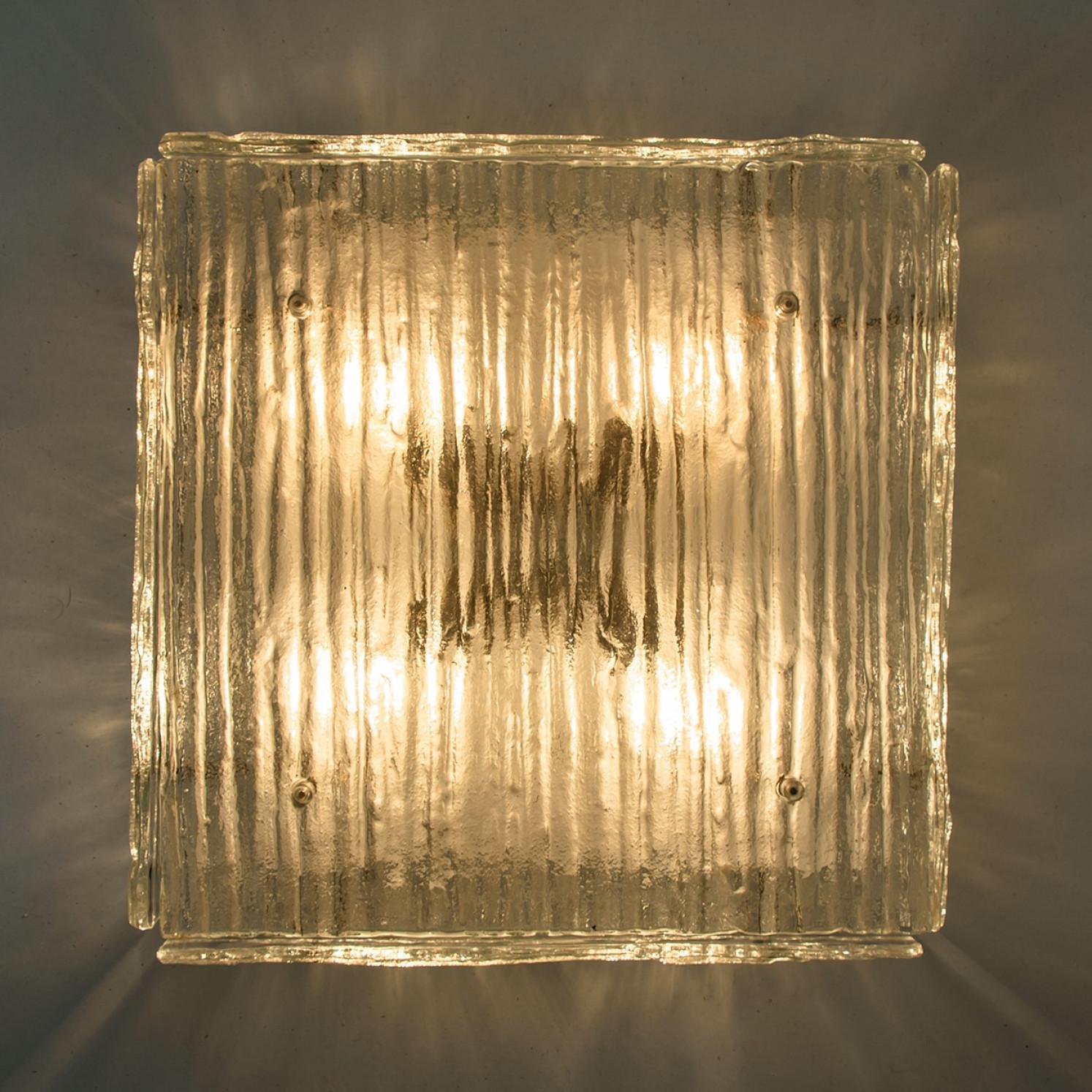 Monture carrée encastrée Kalmar, Autriche 1960 Bon état - En vente à Rijssen, NL