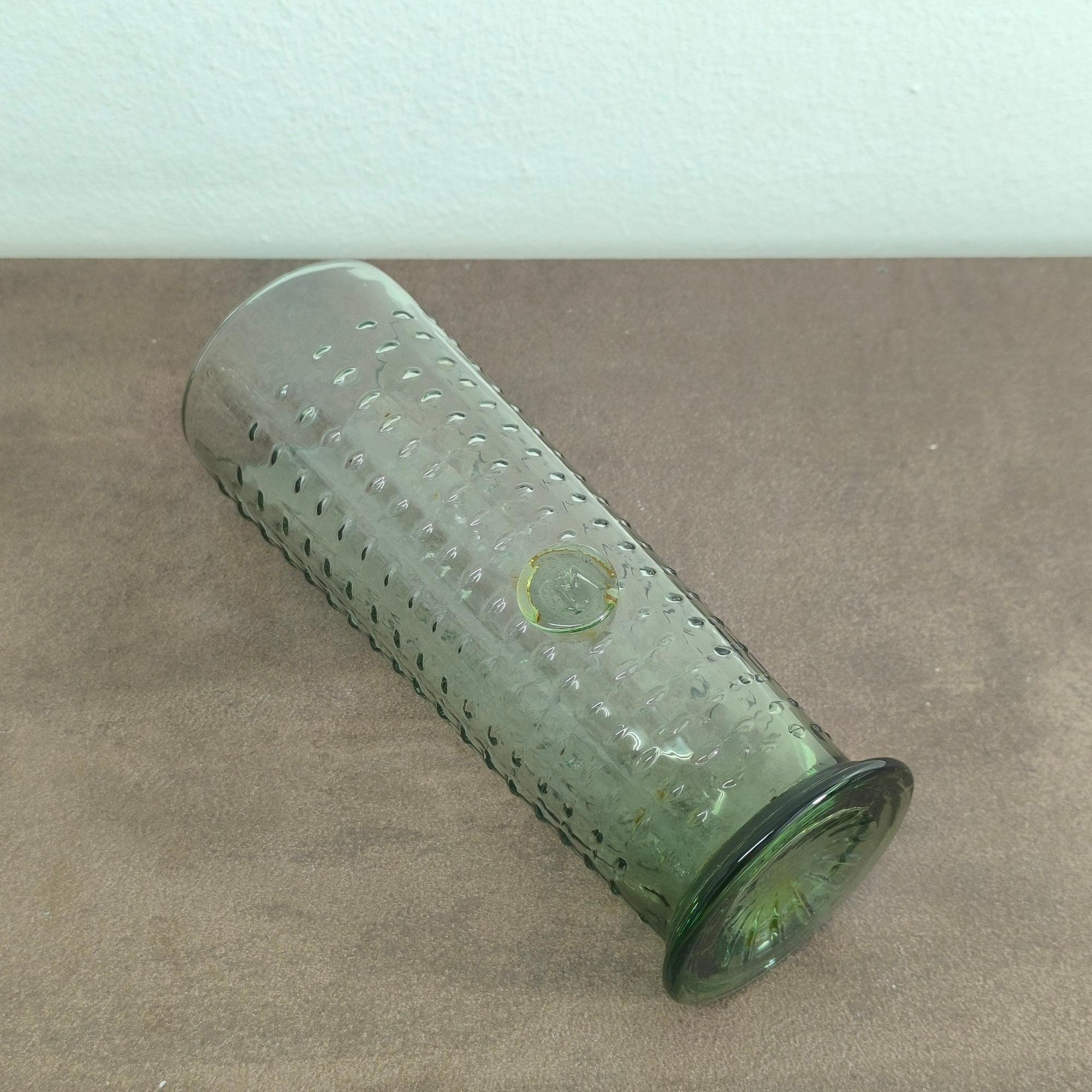 Textured Glass Vase by Lindshammar, Sweden, 1960s - Perfect Gift for Aniversary For Sale 3