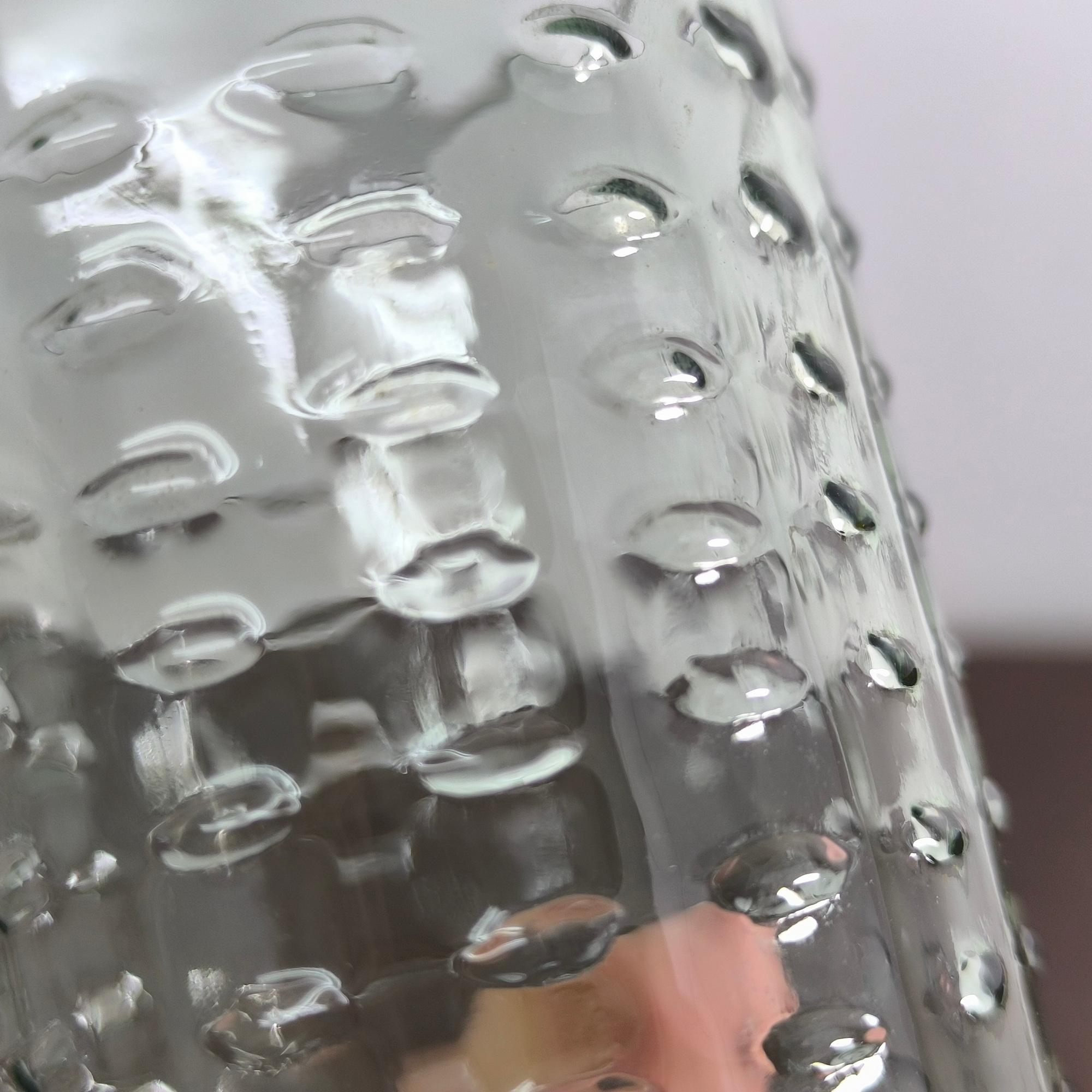 Textured Glass Vase by Lindshammar, Sweden, 1960s - Perfect Gift for Aniversary For Sale 7