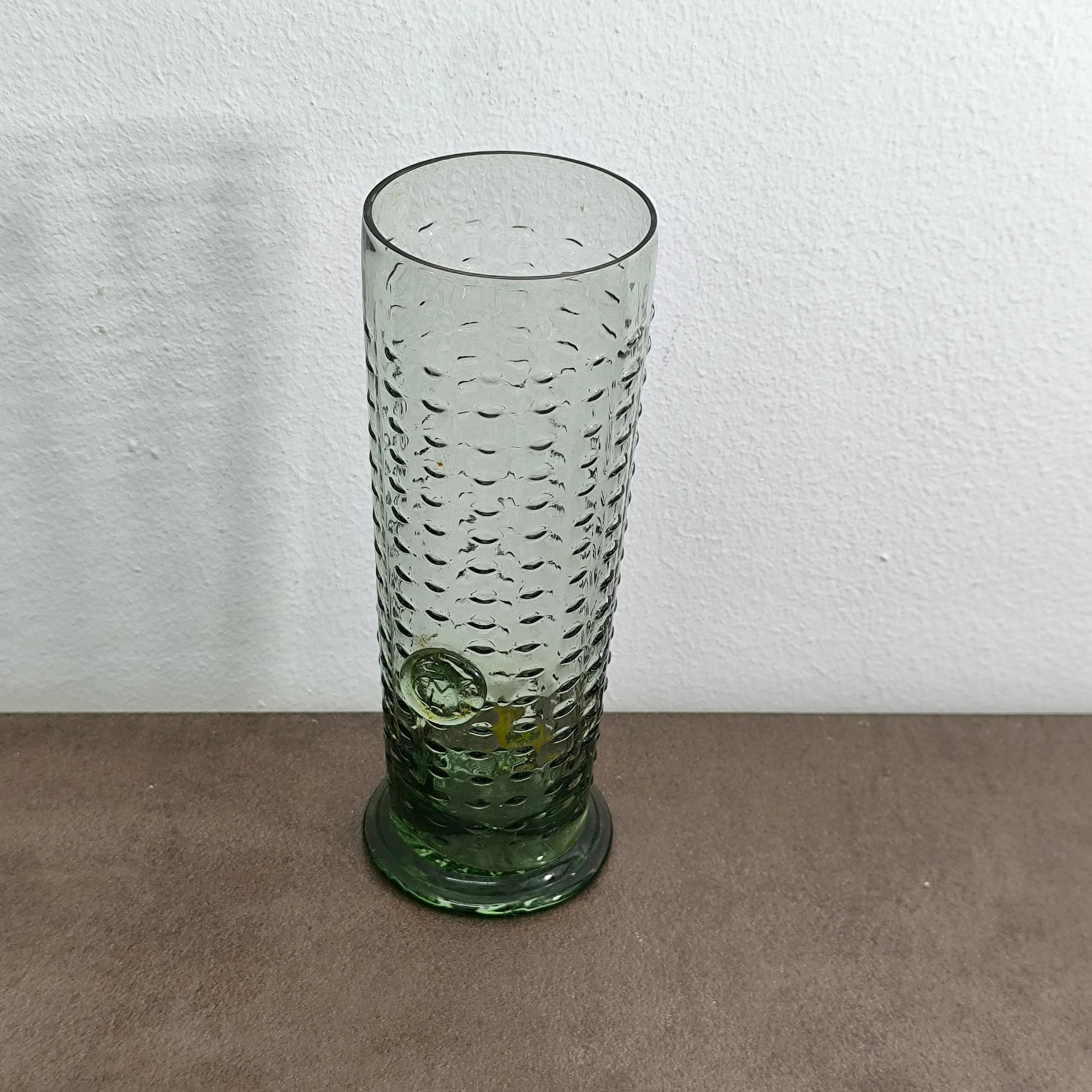 Textured Glass Vase by Lindshammar, Sweden, 1960s - Perfect Gift for Aniversary For Sale 1