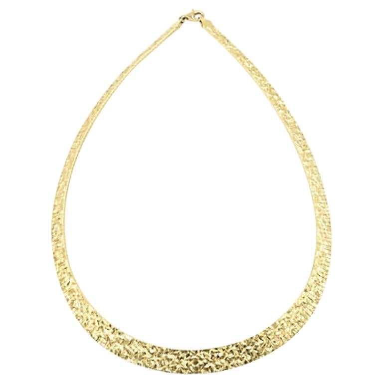 Cheline Gold Plated Silver Two Tone Beautiful Cocktail White Cz Necklace-17 