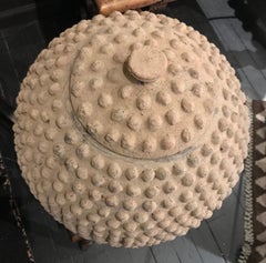 Textured Lidded Vase, Africa, 1950s