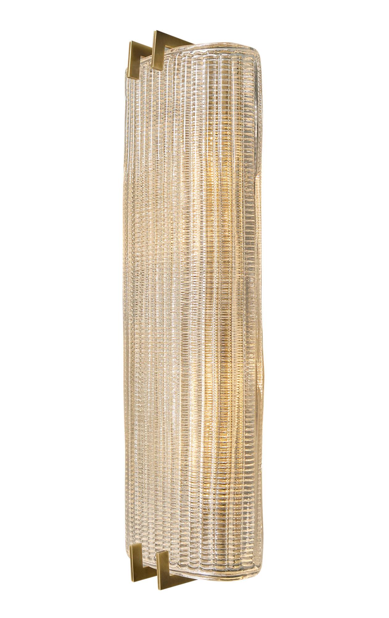 Textured Murano Glass Sconces In Good Condition For Sale In Austin, TX