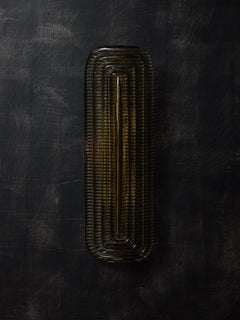 Textured Murano with Brass Accents Wall Sconces