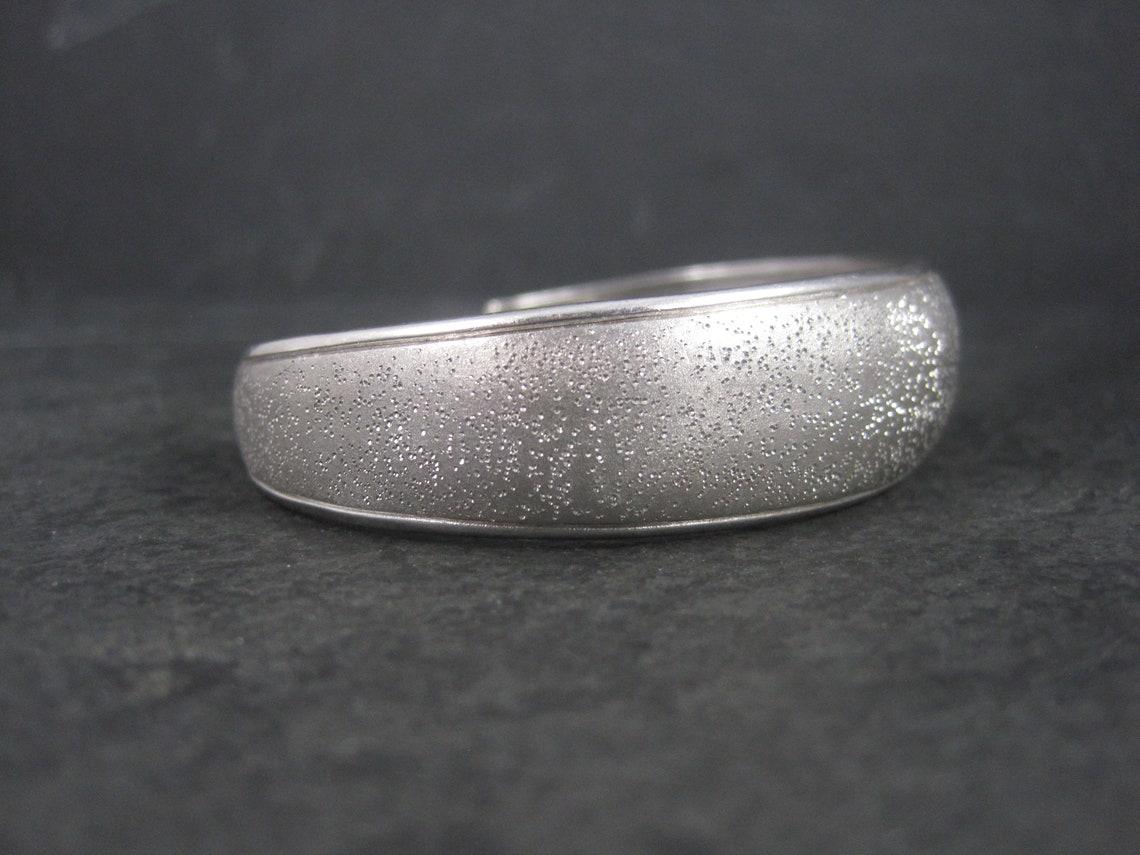 Bracciale in argento 925 strutturato Delfina by Charles Garnier 6,5 pollici in vendita 4