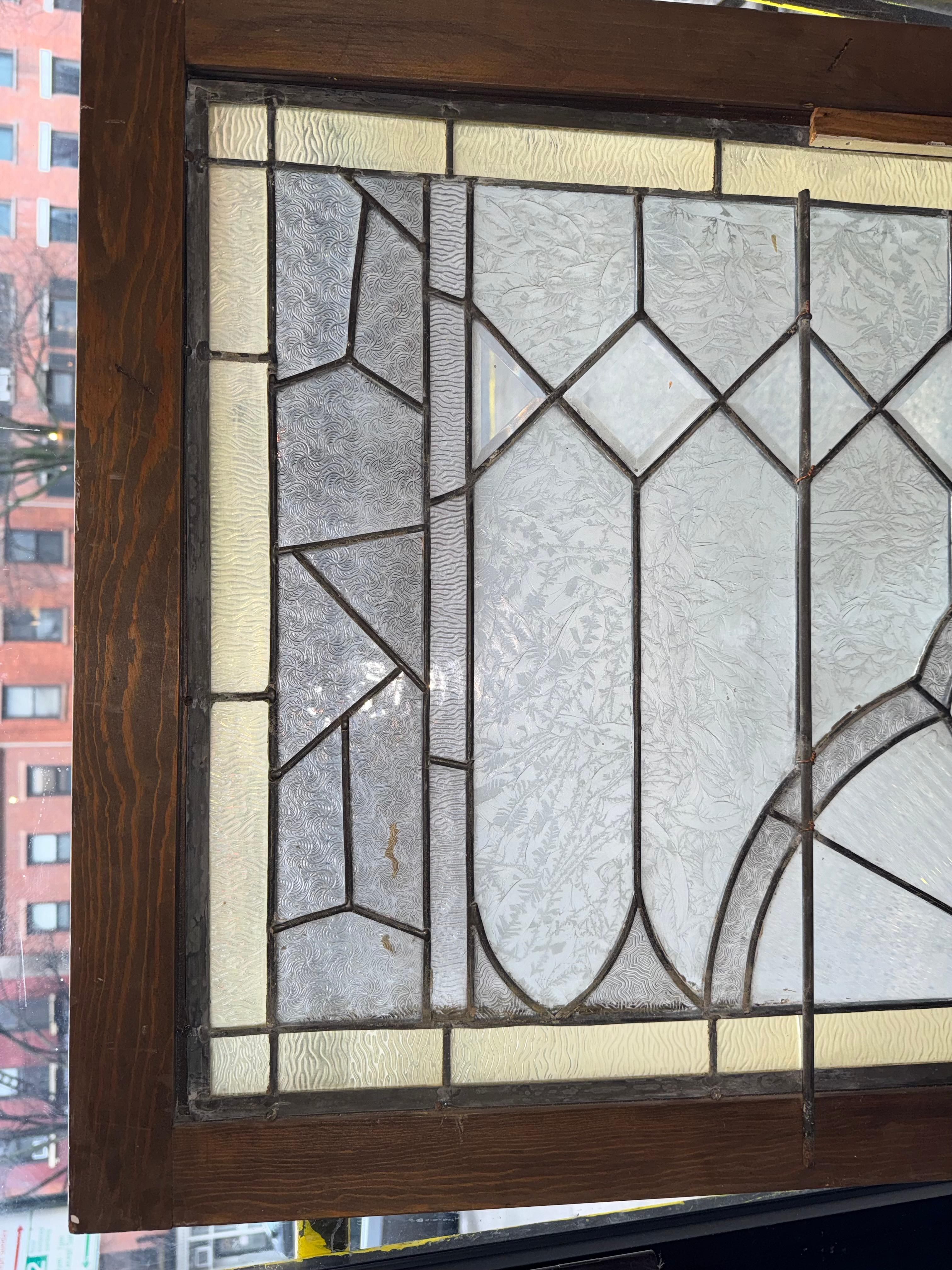 Verre teinté Vitrail texturé 49