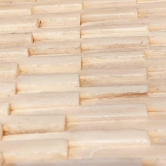 Textured White Bone Box, India, Contemporary