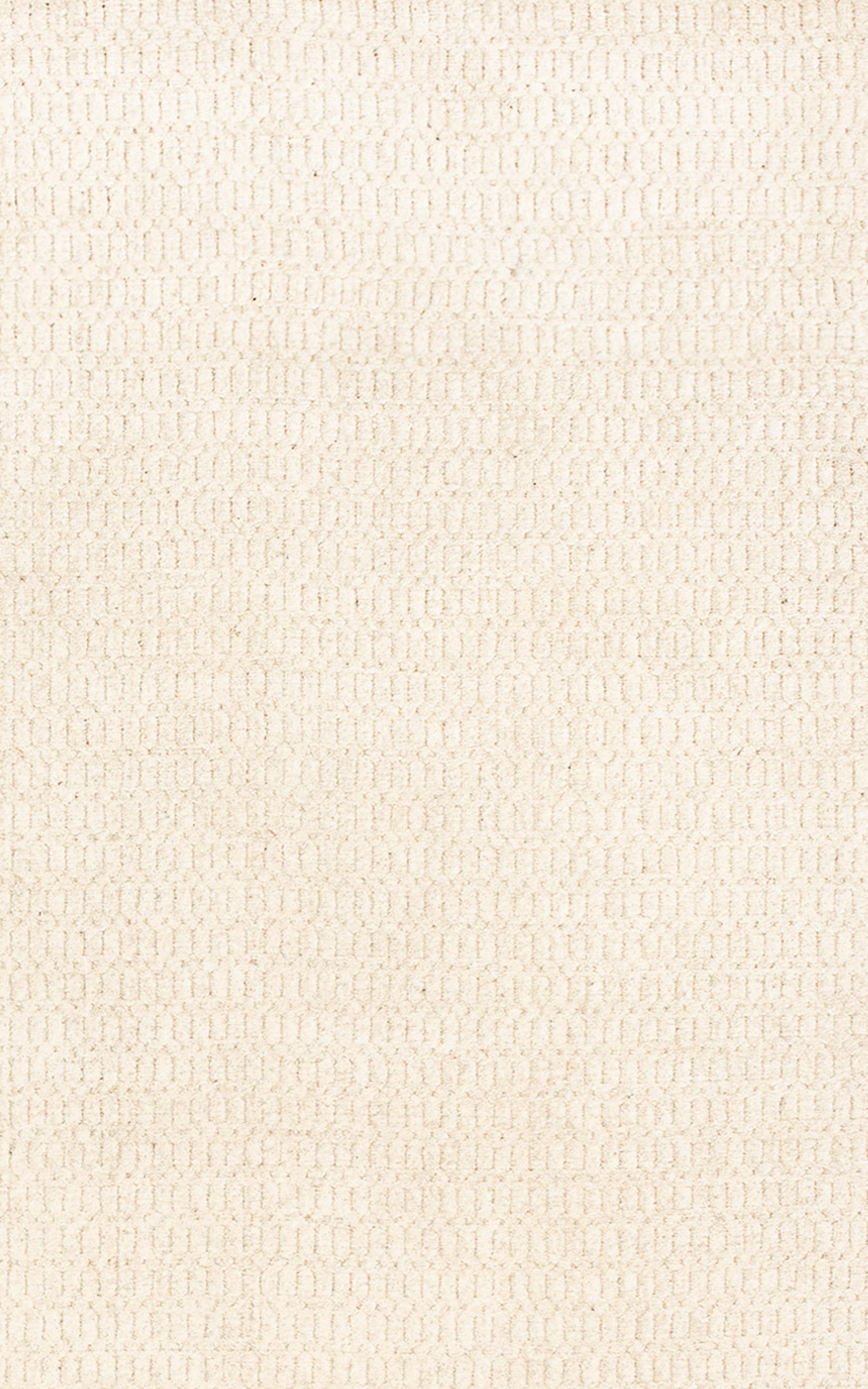 Indian Lattice ist ein 100% handgewebtes geometrisches Hoch-Tief-Muster mit Prägeeffekt.