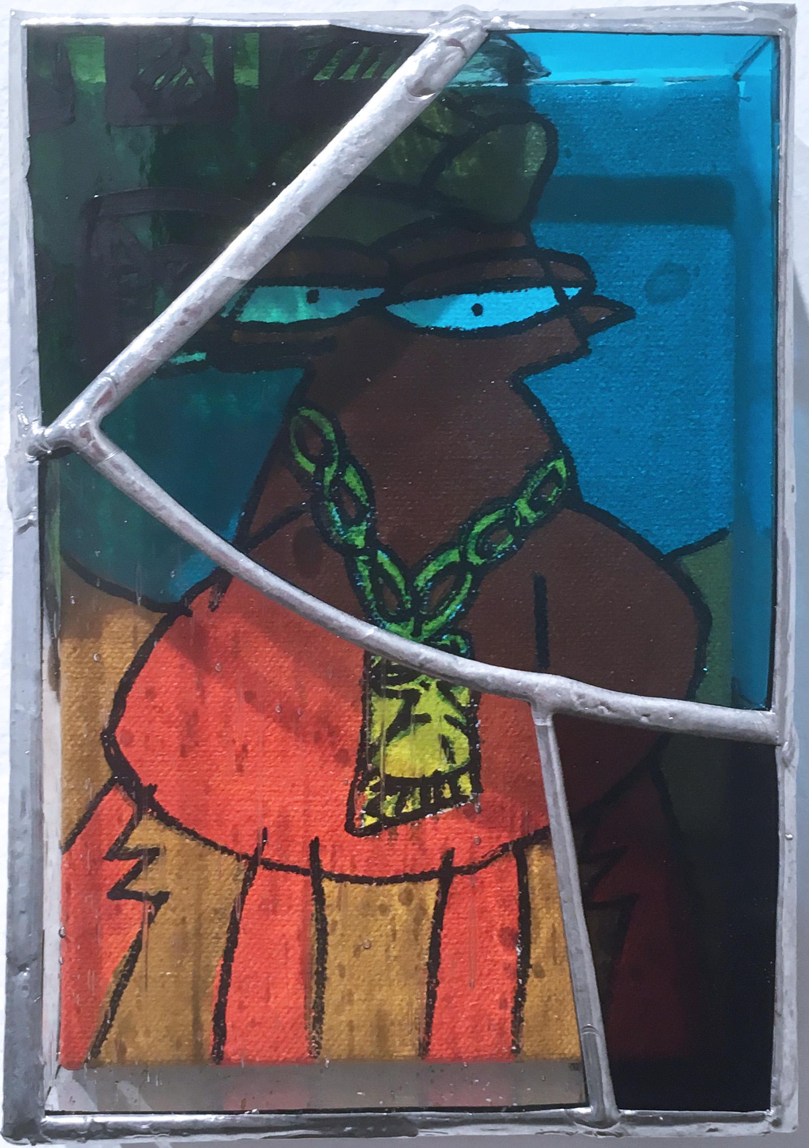 Leñador - Mixed Media Art Contemporáneo de TF Dutchman