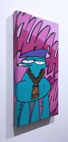 The Flying Dutchman's Flat Cap by street artist TF Dutchman, pop art character