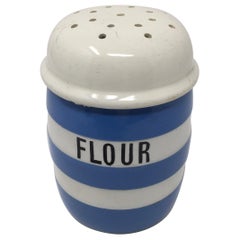 T.G. Green Cornishware Flour Shaker