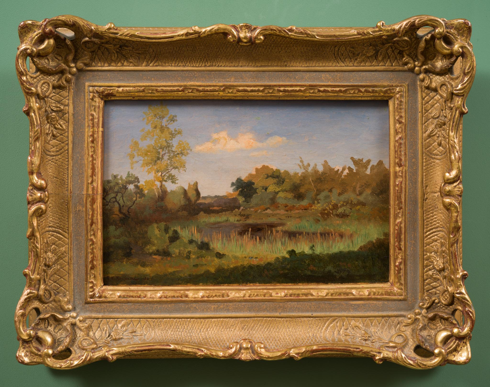 Landscape Painting de Théodore Rousseau - Impresiones de la Naturaleza: Después de Rousseau