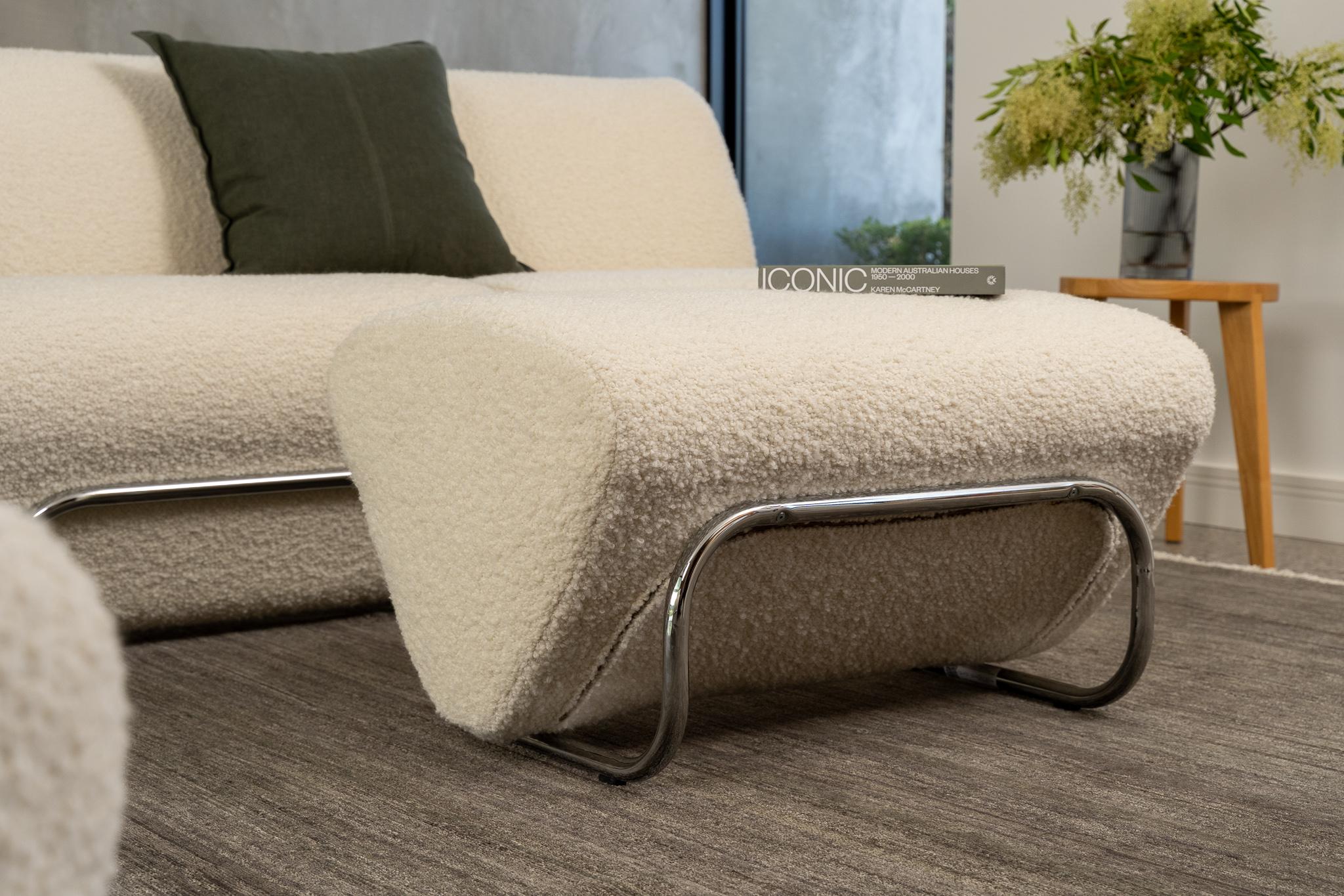 TH Brown Trend Module Lounge, Boucle For Sale 4